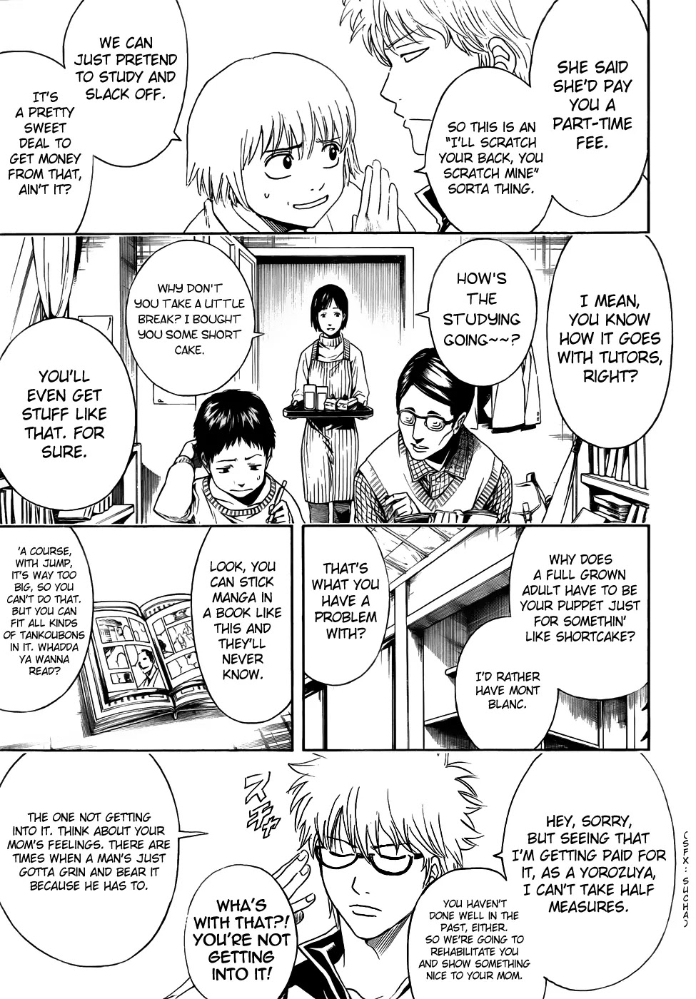 Gintama Chapter 417 page 7 - Chapter 417 : Rather than Memorizing Years, You Should Burn Human Beings into Your Memory