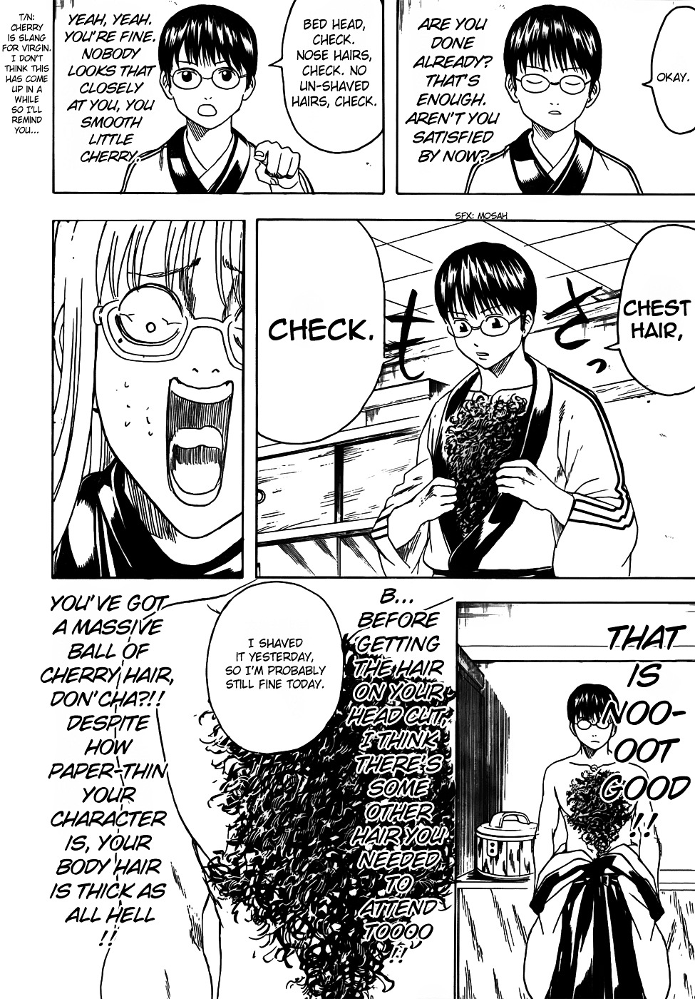 Gintama Chapter 418 page 10 - Chapter 418 : Mirrors Show Both Beauty and Ugliness Exactly as They Are