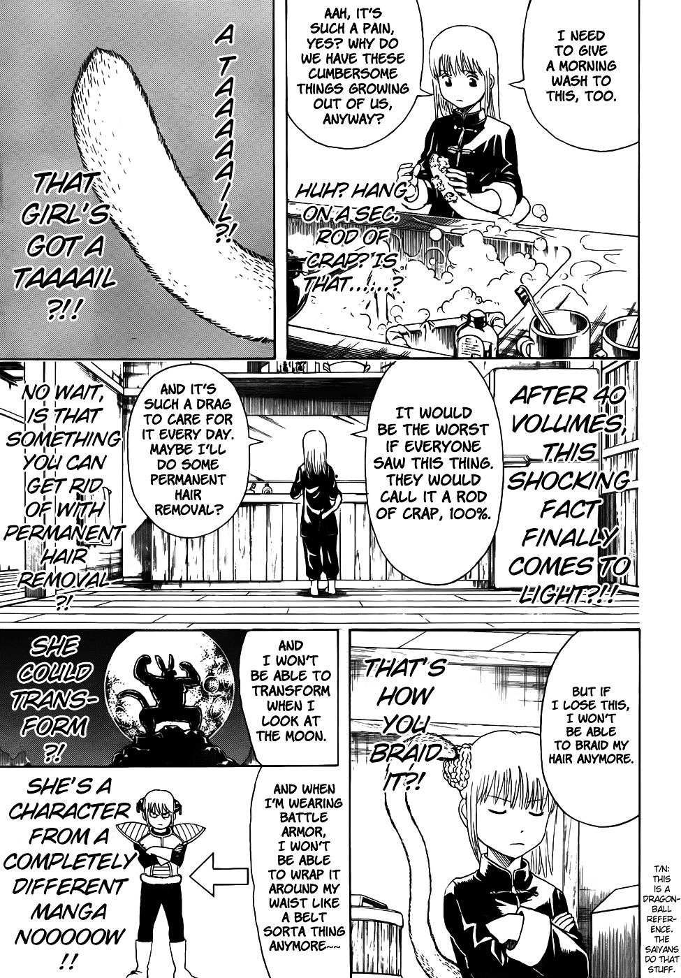 Gintama Chapter 418 page 13 - Chapter 418 : Mirrors Show Both Beauty and Ugliness Exactly as They Are