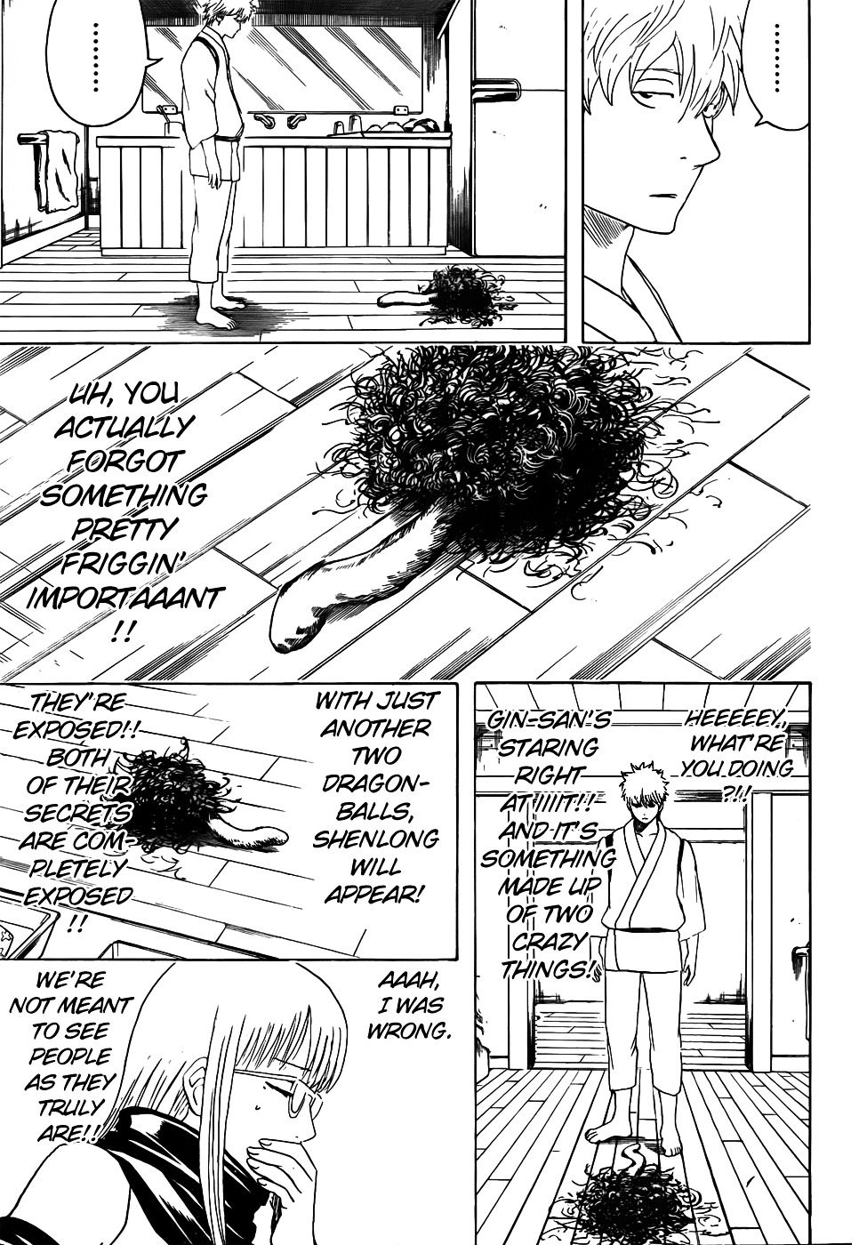 Gintama Chapter 418 page 15 - Chapter 418 : Mirrors Show Both Beauty and Ugliness Exactly as They Are
