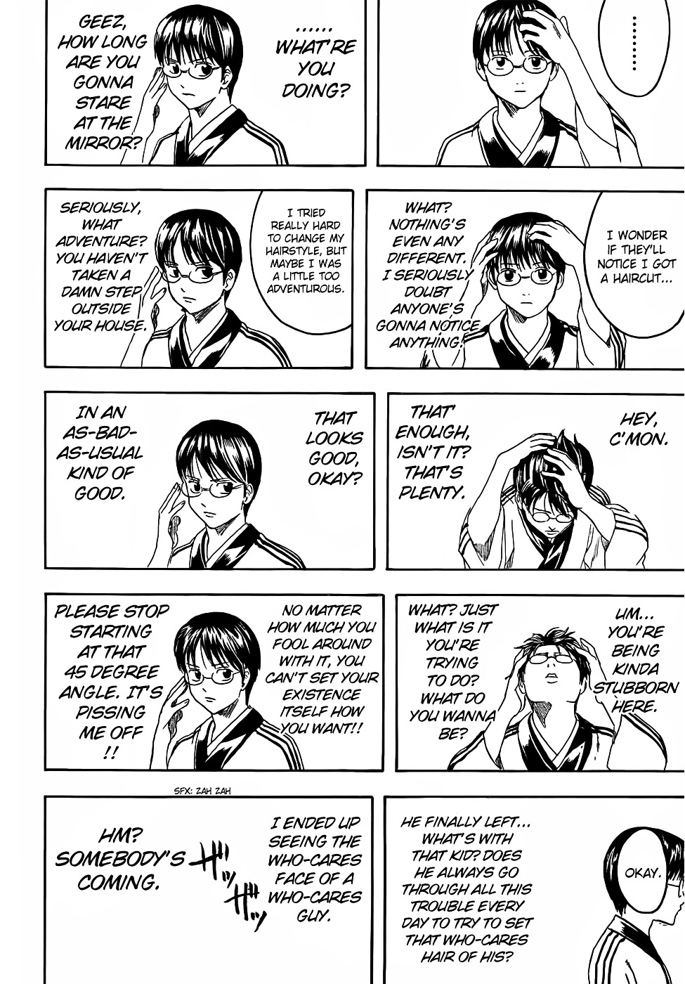 Gintama Chapter 418 page 8 - Chapter 418 : Mirrors Show Both Beauty and Ugliness Exactly as They Are