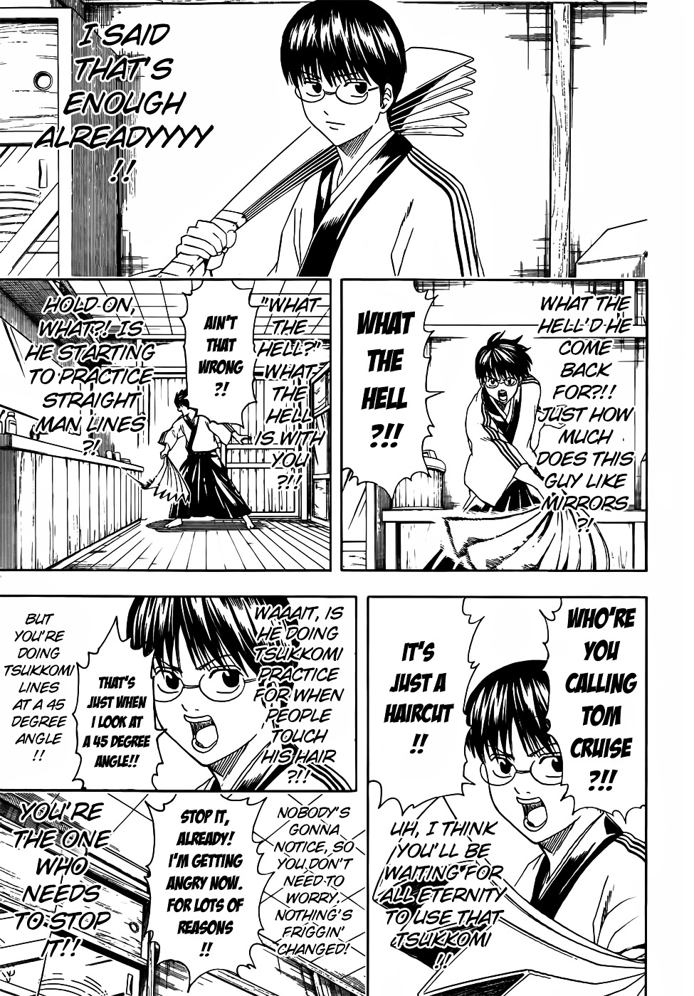 Gintama Chapter 418 page 9 - Chapter 418 : Mirrors Show Both Beauty and Ugliness Exactly as They Are
