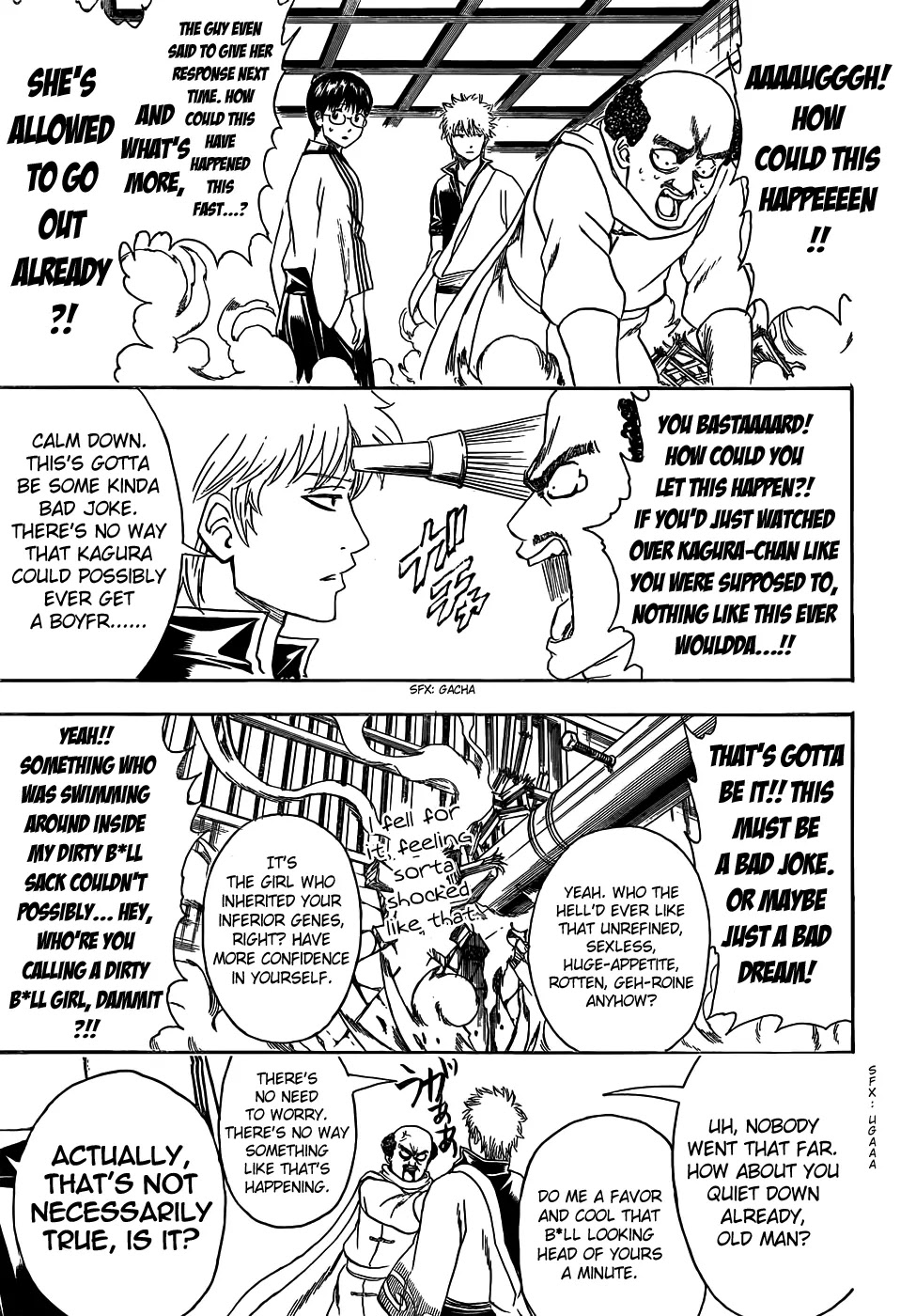 Gintama Chapter 419 page 11 - Chapter 419 : Set the Heart Aflame