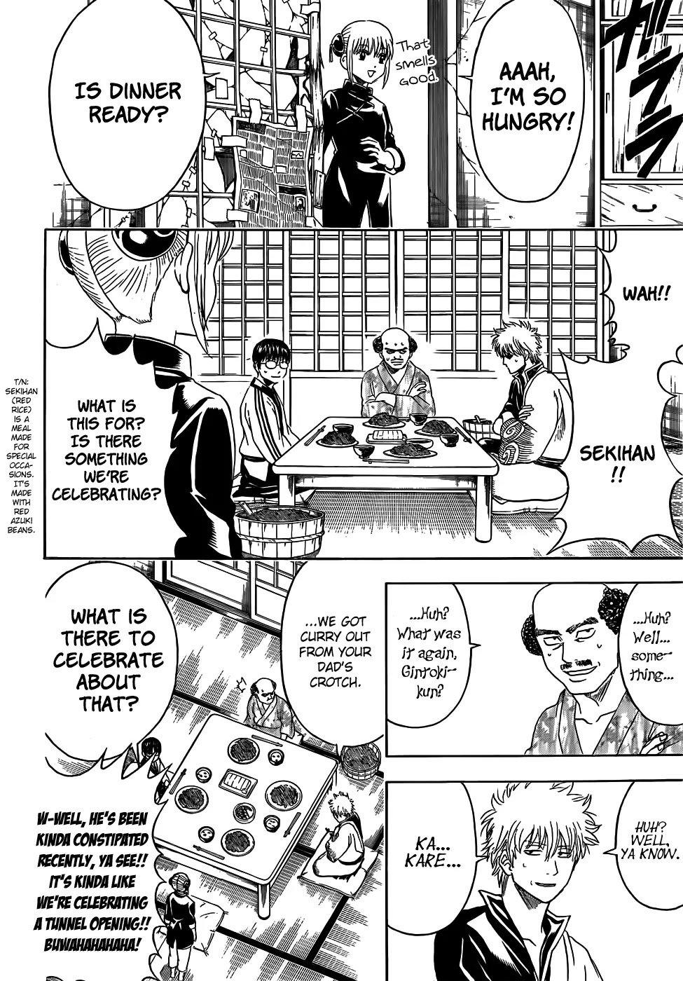 Gintama Chapter 419 page 14 - Chapter 419 : Set the Heart Aflame