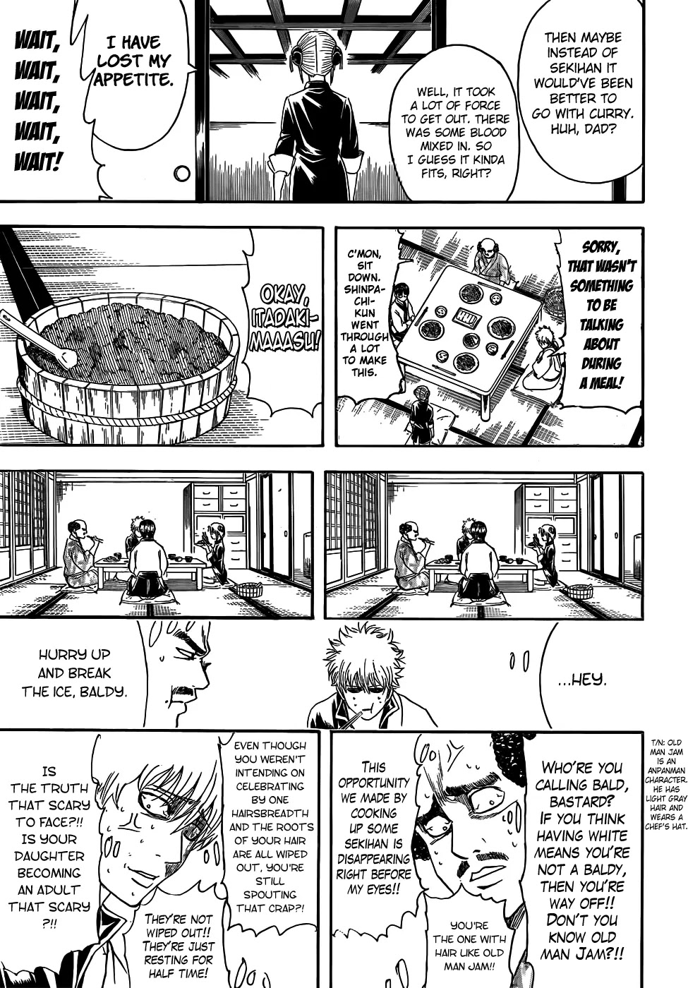 Gintama Chapter 419 page 15 - Chapter 419 : Set the Heart Aflame