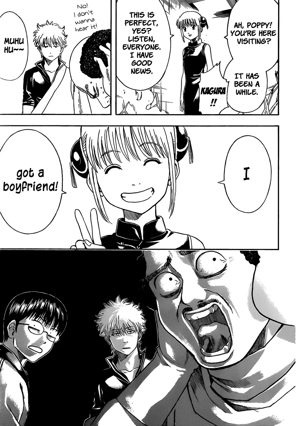 Gintama Chapter 419 page 9 - Chapter 419 : Set the Heart Aflame