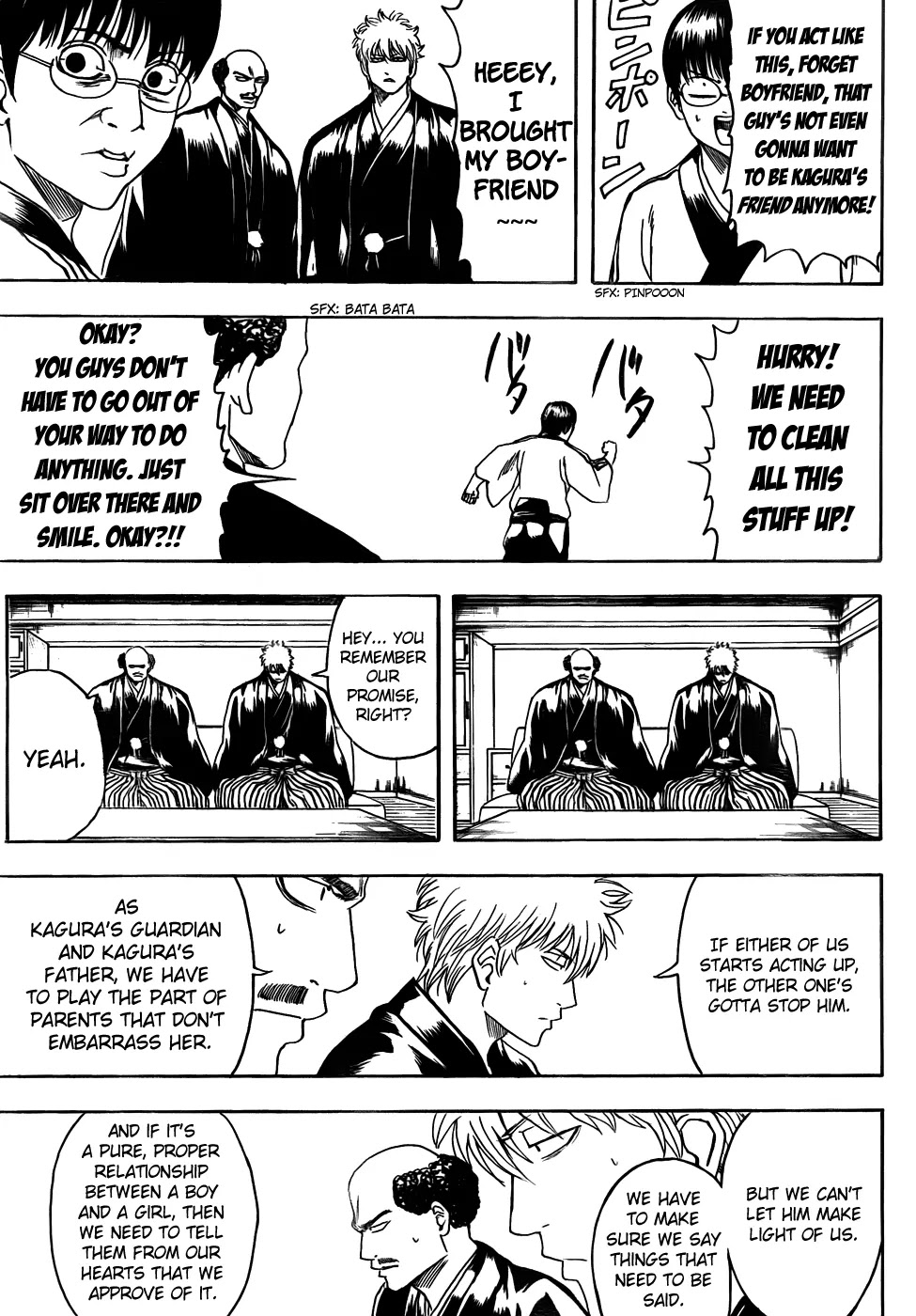 Gintama Chapter 420 page 11 - Chapter 420 : The Stairway of Adulthood Isn't Something You Only Go Up