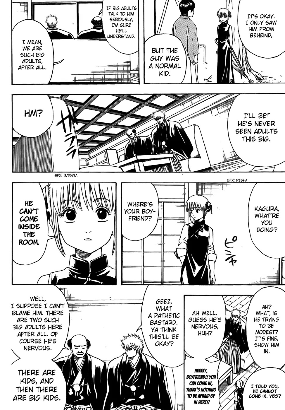Gintama Chapter 420 page 12 - Chapter 420 : The Stairway of Adulthood Isn't Something You Only Go Up