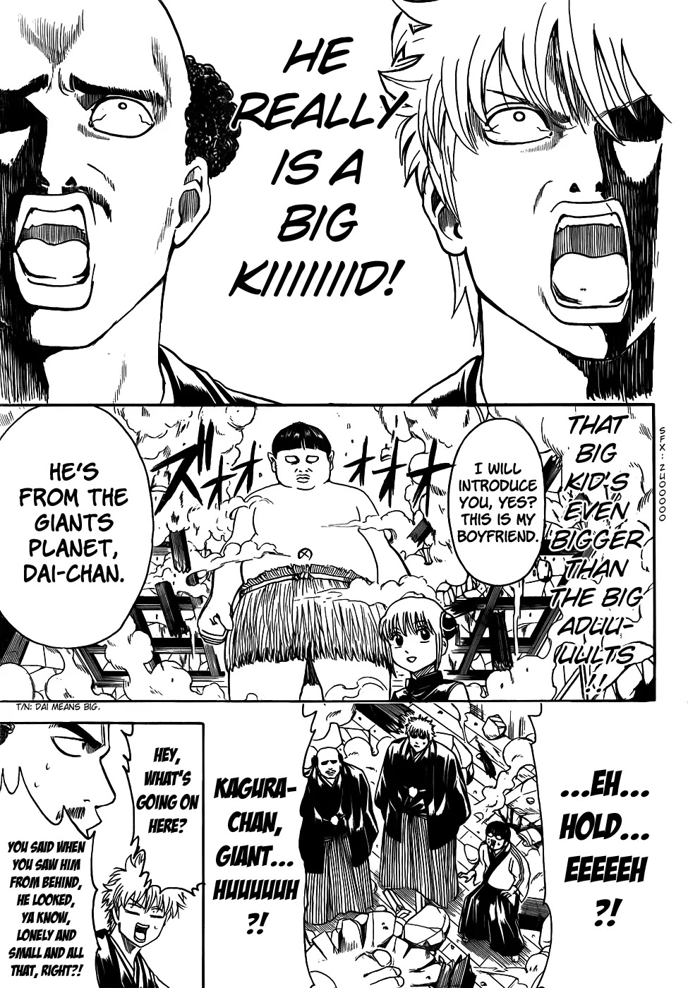 Gintama Chapter 420 page 15 - Chapter 420 : The Stairway of Adulthood Isn't Something You Only Go Up
