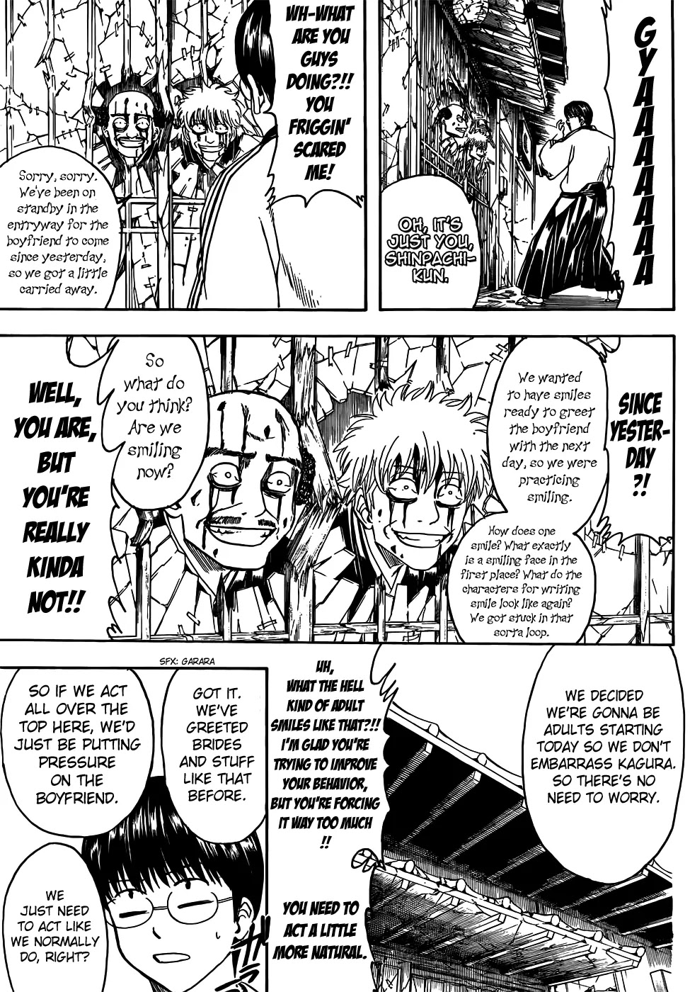 Gintama Chapter 420 page 8 - Chapter 420 : The Stairway of Adulthood Isn't Something You Only Go Up
