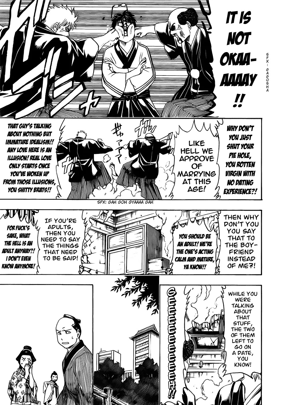 Gintama Chapter 421 page 11 - Chapter 421 : Romantic Love and Paternal Affection