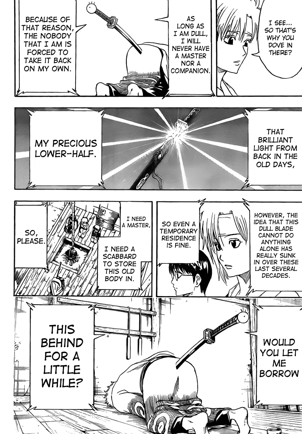 Gintama Chapter 424 page 12 - Chapter 424 : 3000 Leagues in Search of Scabbard