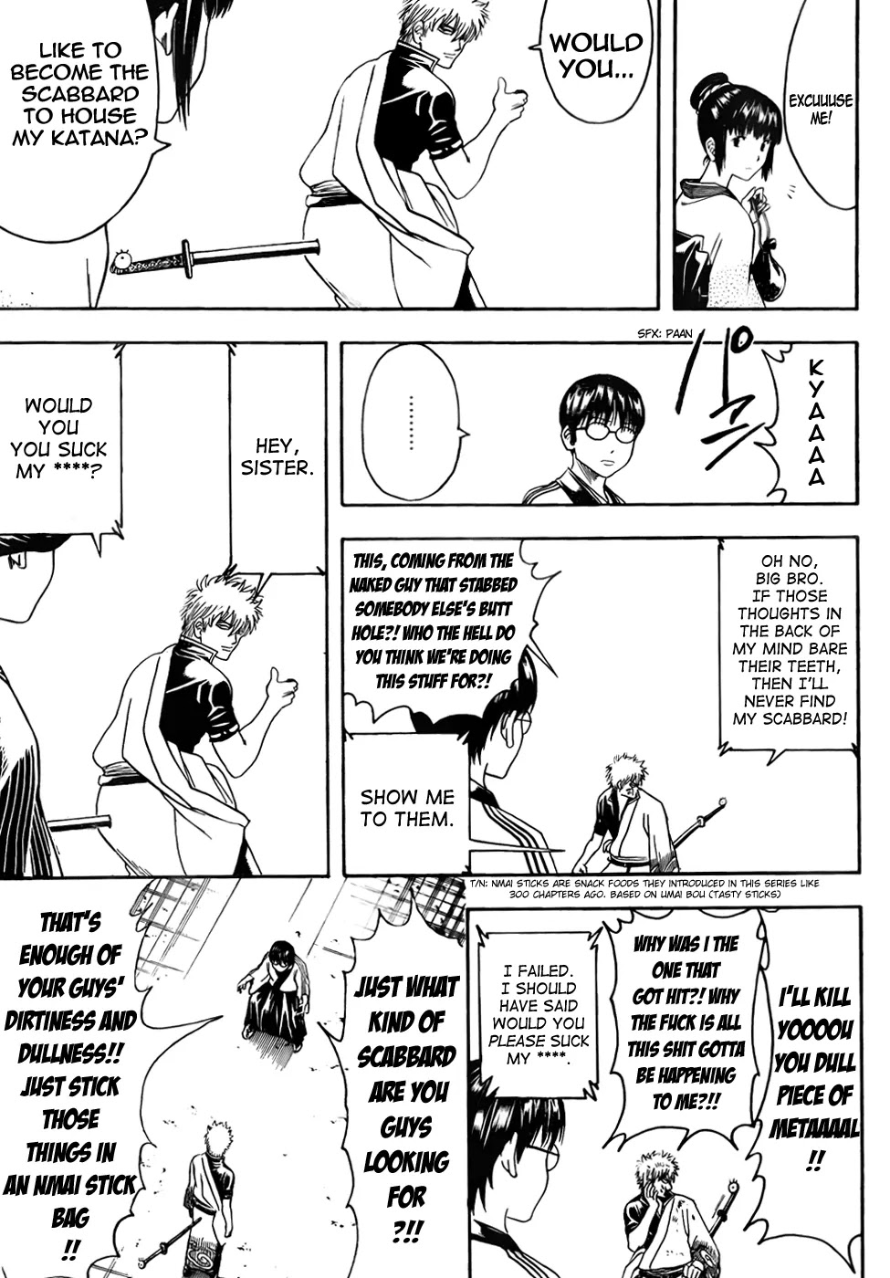 Gintama Chapter 424 page 15 - Chapter 424 : 3000 Leagues in Search of Scabbard
