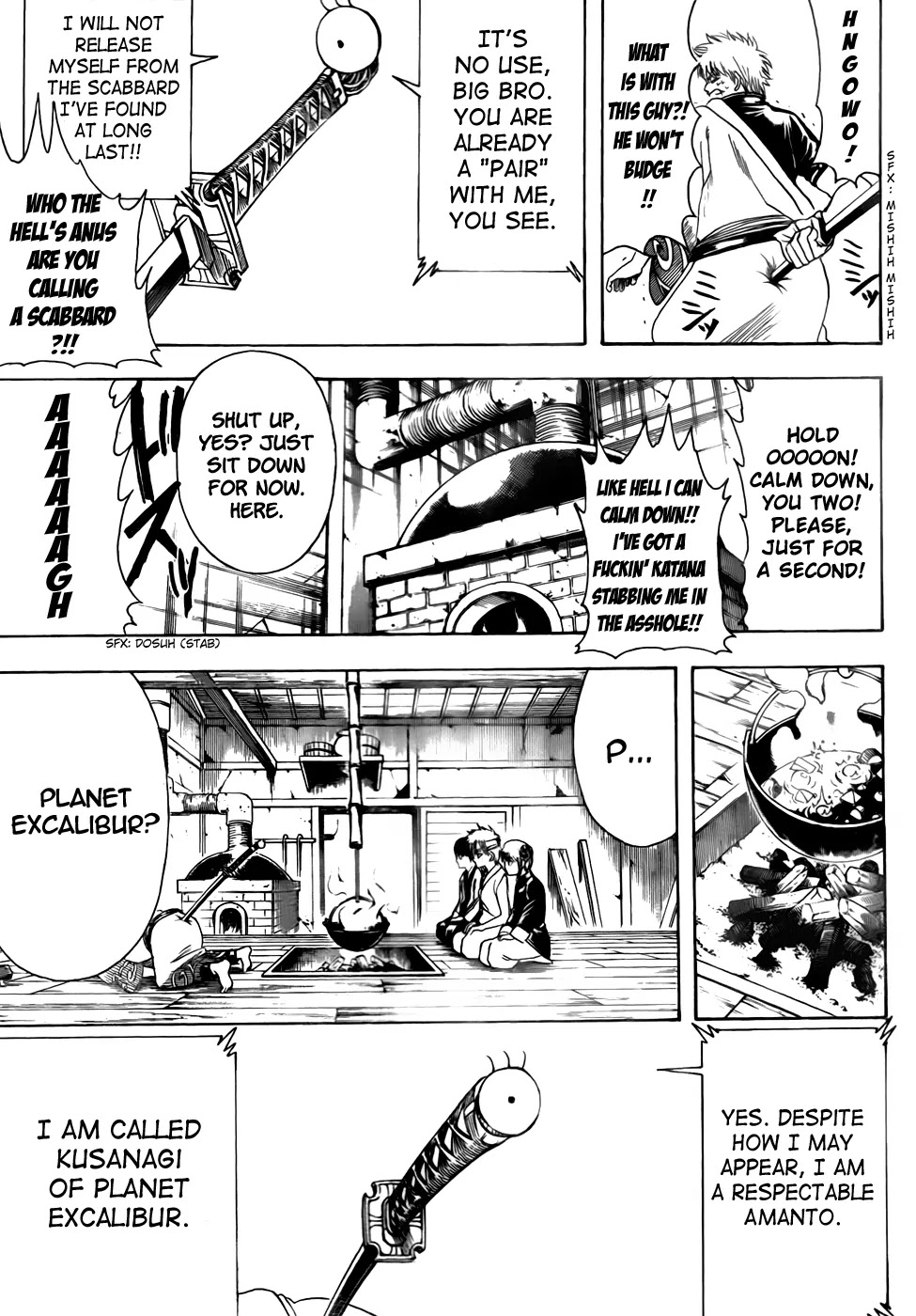 Gintama Chapter 424 page 9 - Chapter 424 : 3000 Leagues in Search of Scabbard