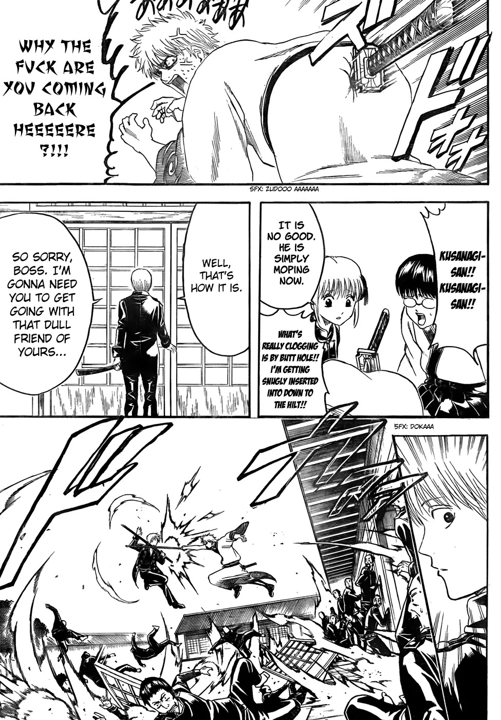 Gintama Chapter 425 page 11 - Chapter 425 : Total Sadist VS Total Sadist