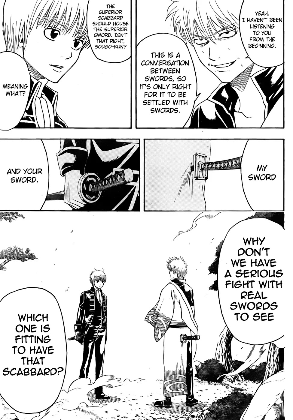 Gintama Chapter 425 page 13 - Chapter 425 : Total Sadist VS Total Sadist