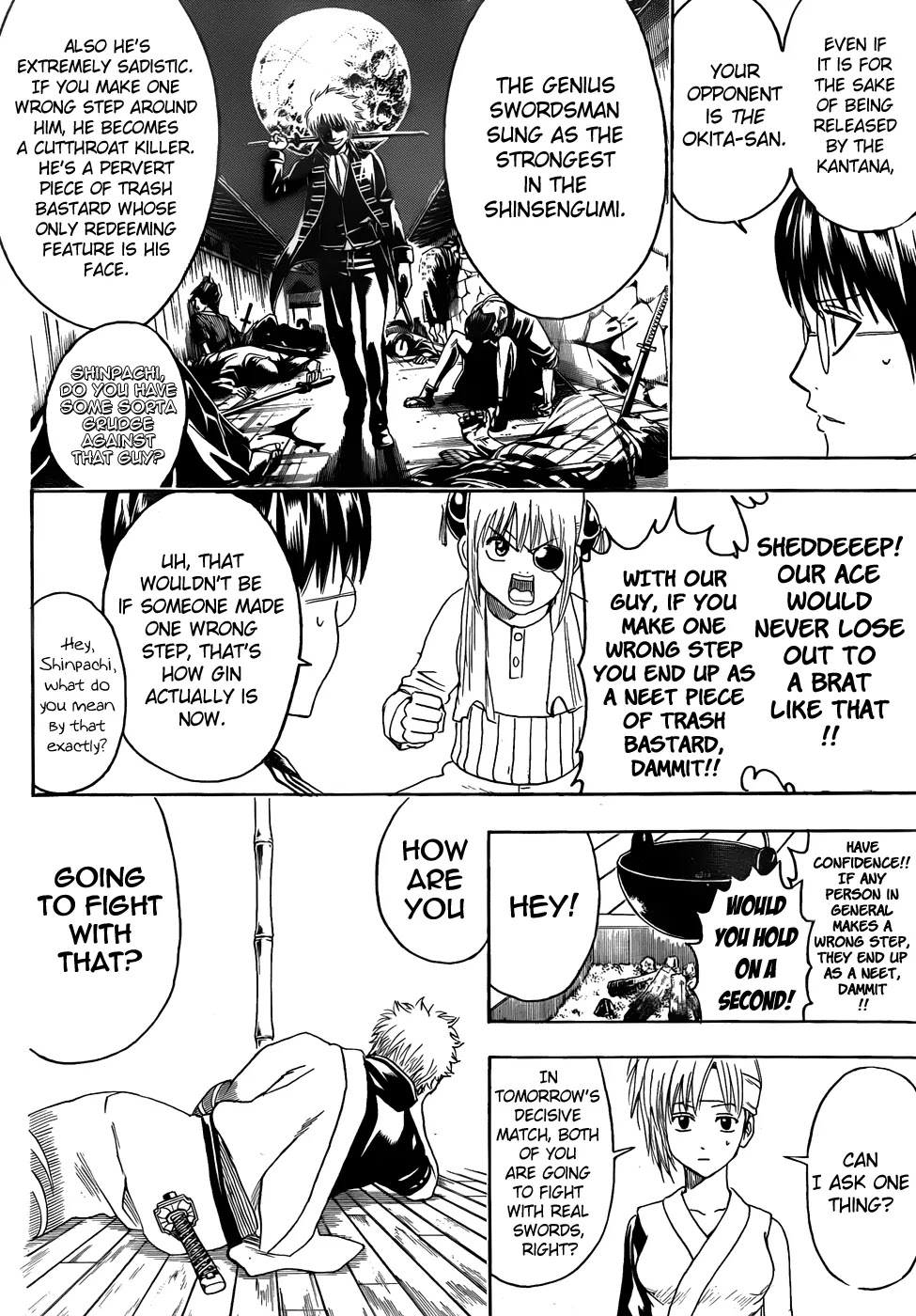 Gintama Chapter 425 page 16 - Chapter 425 : Total Sadist VS Total Sadist
