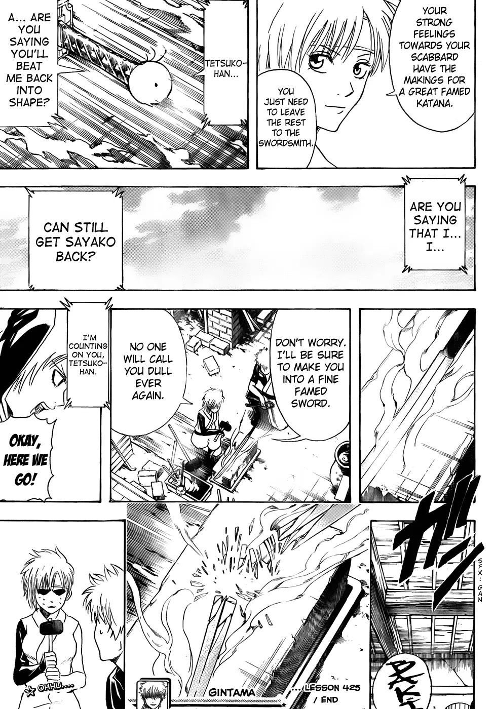 Gintama Chapter 425 page 19 - Chapter 425 : Total Sadist VS Total Sadist