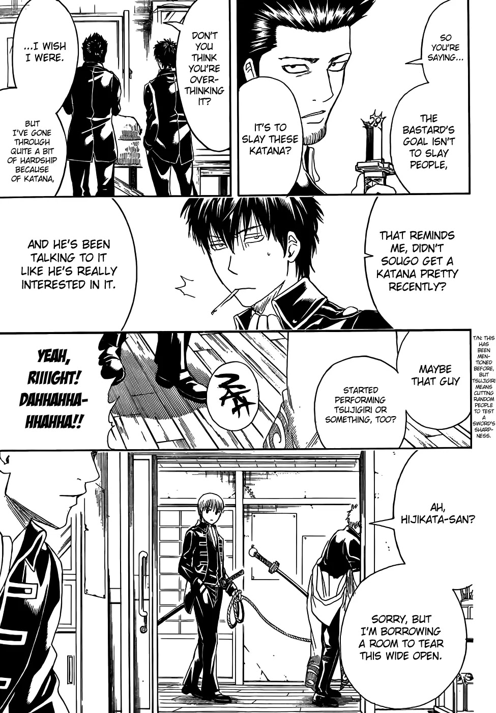 Gintama Chapter 425 page 5 - Chapter 425 : Total Sadist VS Total Sadist