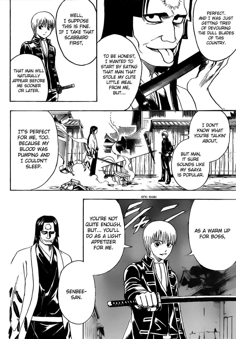 Gintama Chapter 426 page 10 - Chapter 426 : Fools and Katana Need Nice Handling