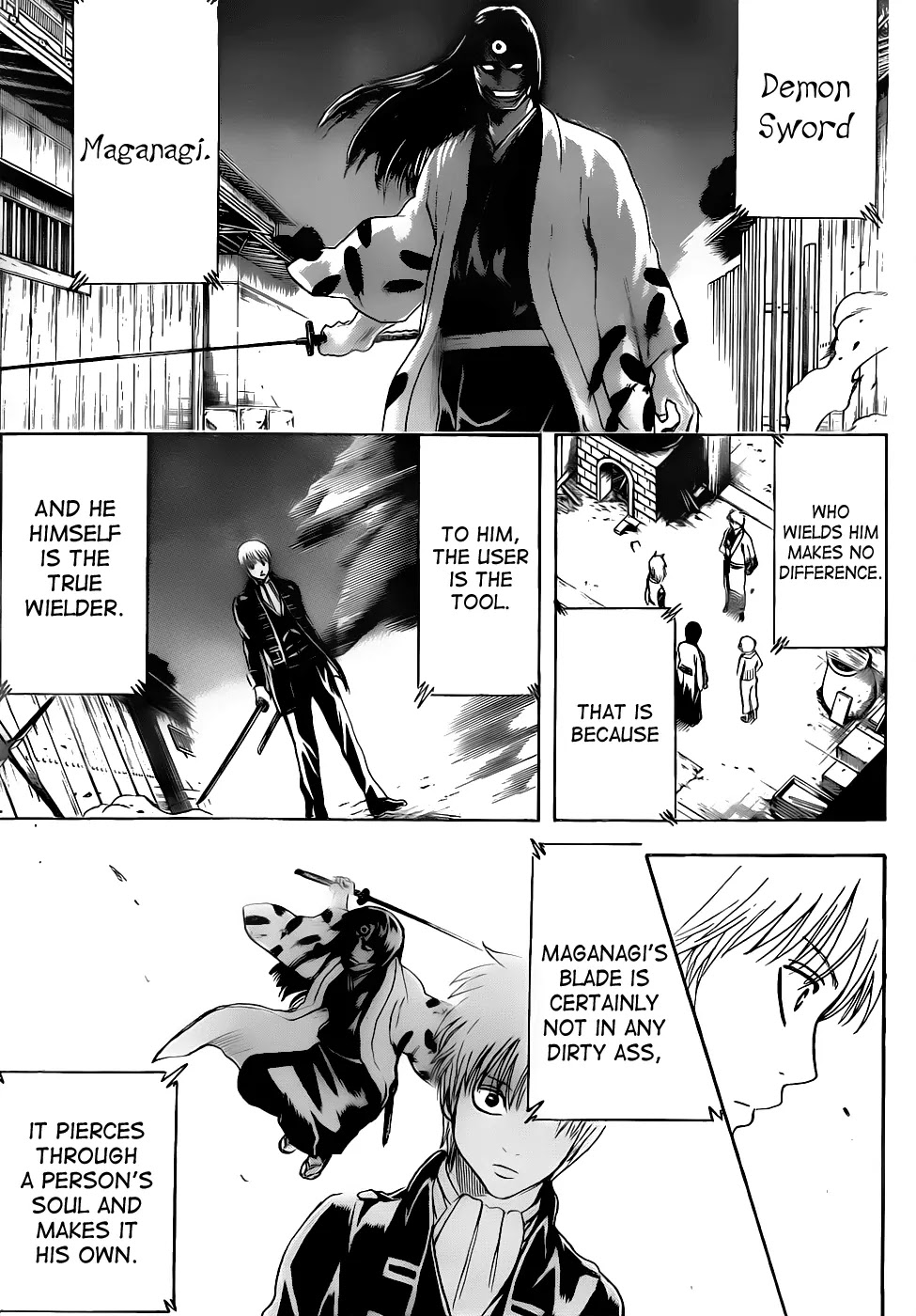 Gintama Chapter 426 page 13 - Chapter 426 : Fools and Katana Need Nice Handling