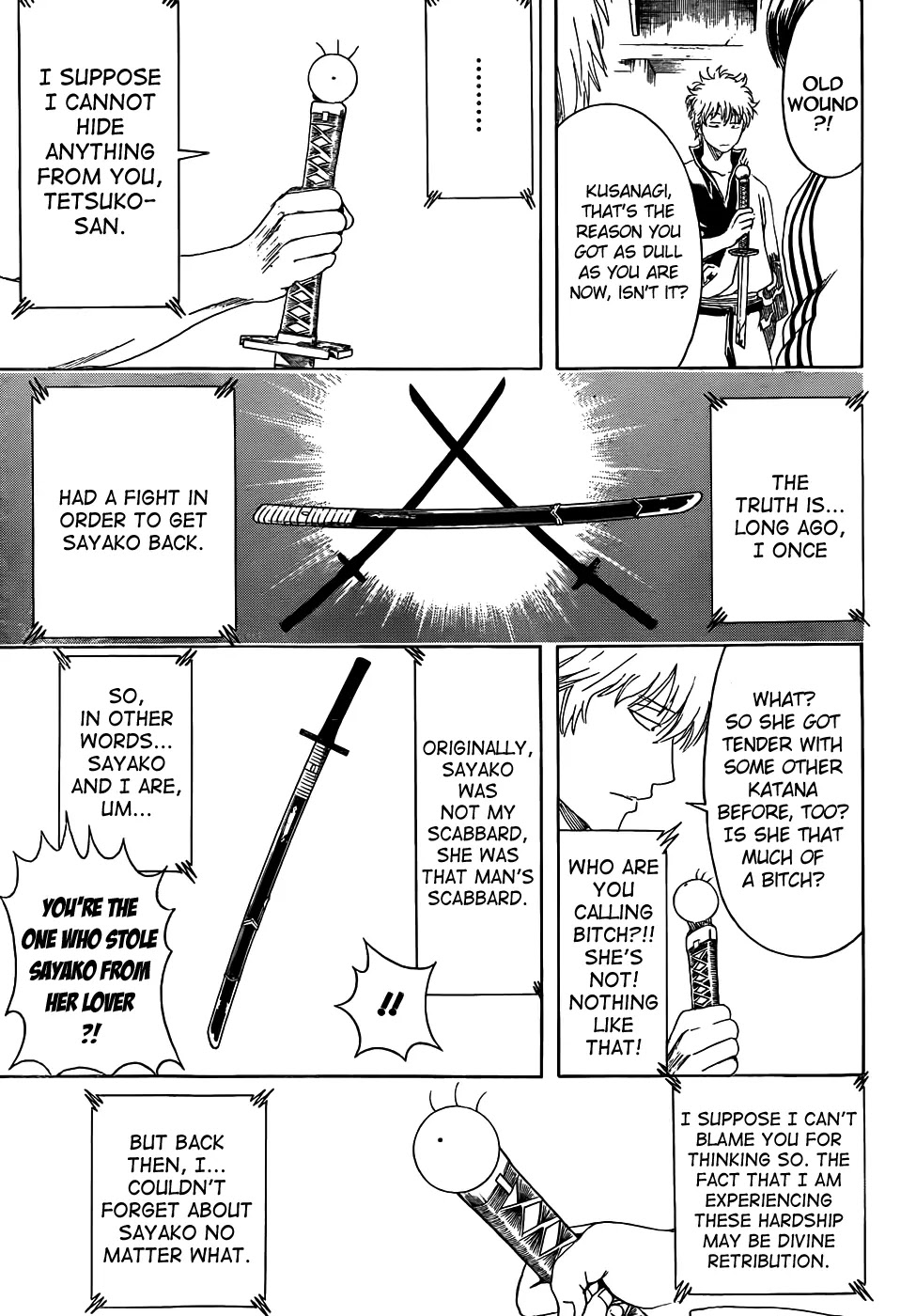 Gintama Chapter 426 page 5 - Chapter 426 : Fools and Katana Need Nice Handling