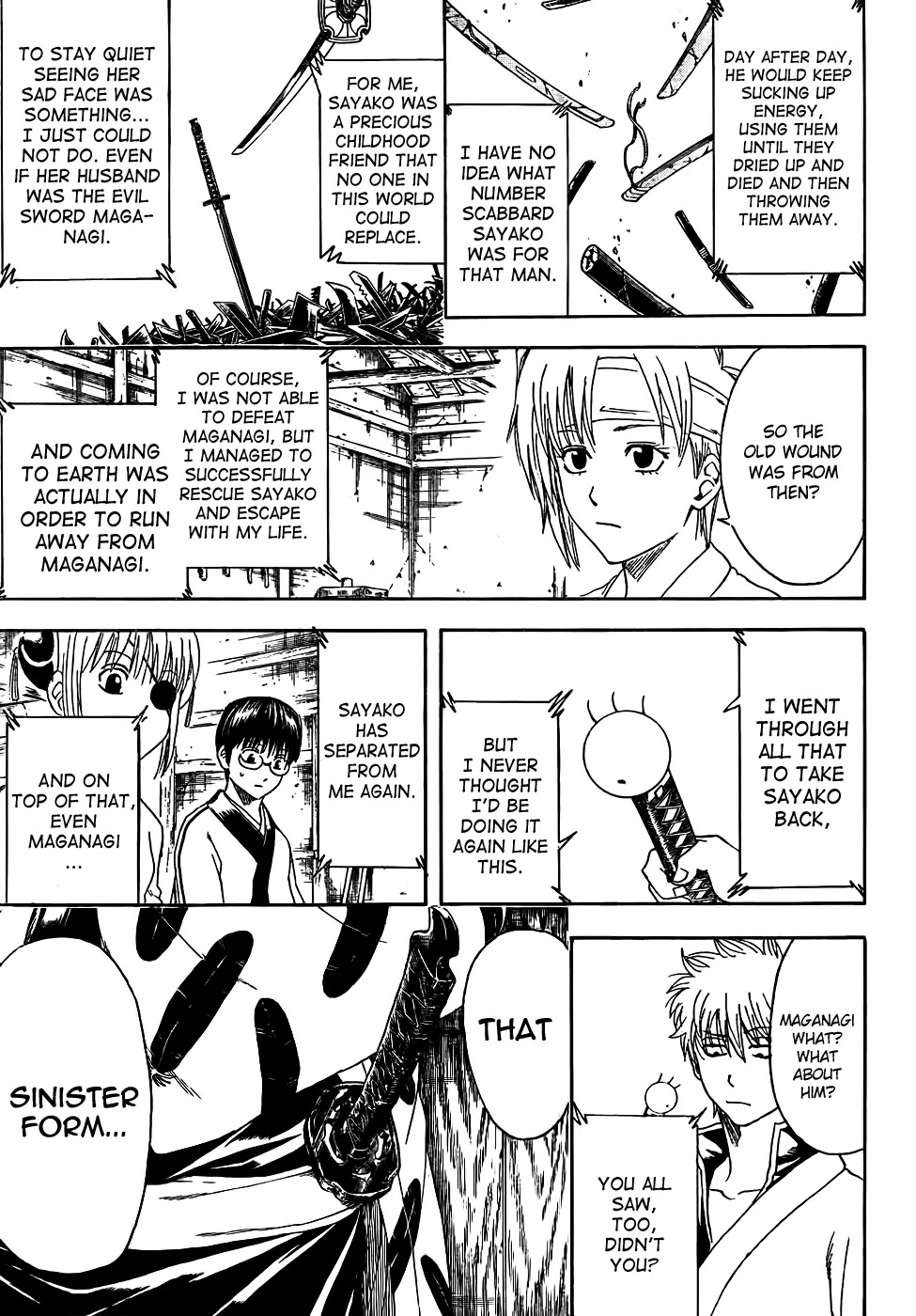 Gintama Chapter 426 page 7 - Chapter 426 : Fools and Katana Need Nice Handling