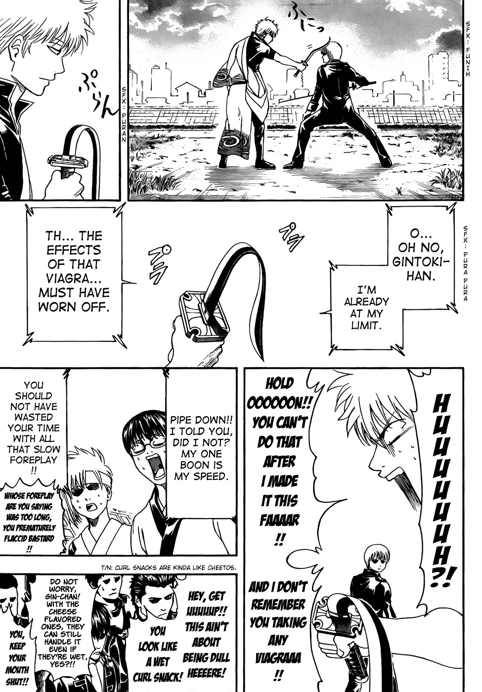Gintama Chapter 428 page 11 - Chapter 428 : Most Powerful Sword VS Worst Dull Blade