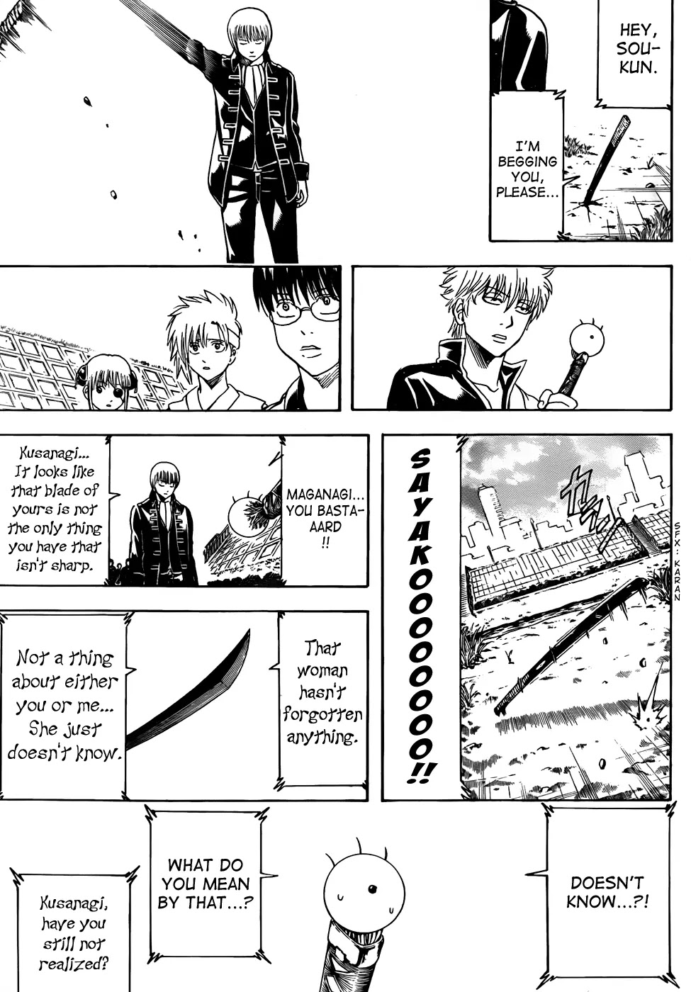 Gintama Chapter 428 page 15 - Chapter 428 : Most Powerful Sword VS Worst Dull Blade