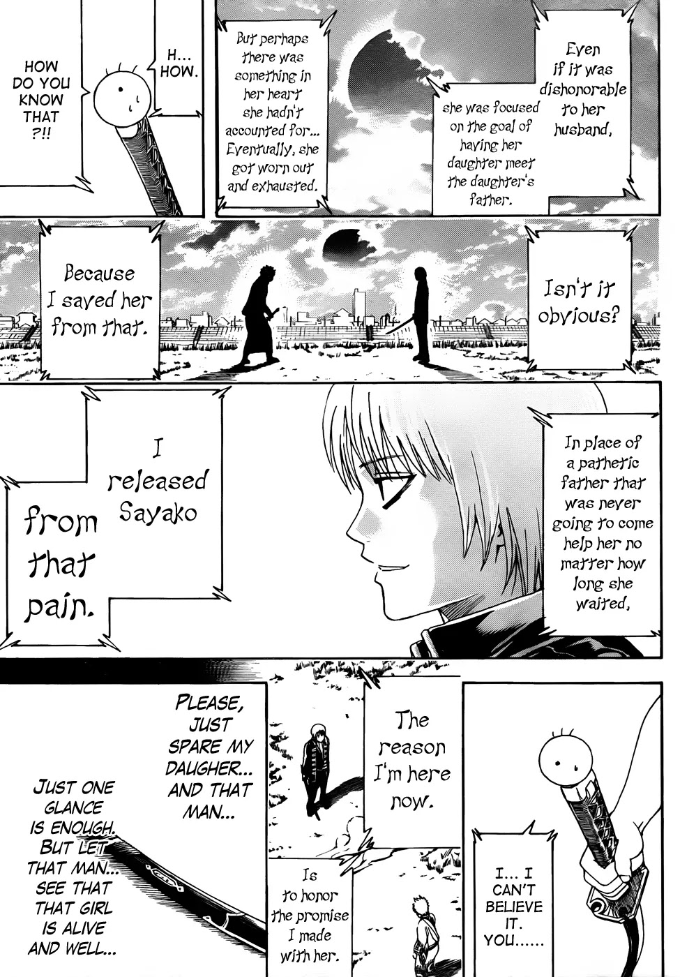 Gintama Chapter 428 page 17 - Chapter 428 : Most Powerful Sword VS Worst Dull Blade