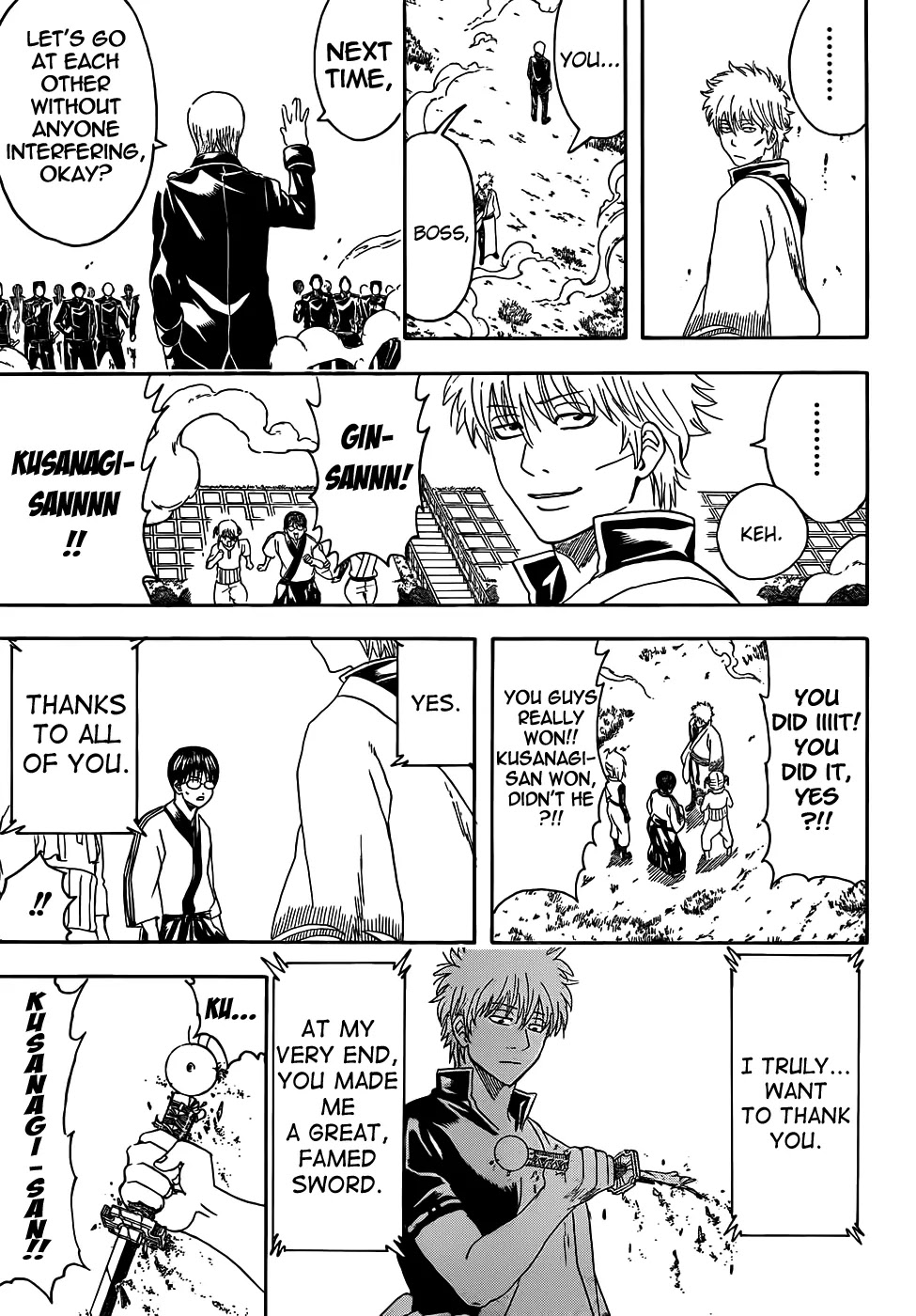 Gintama Chapter 429 page 15 - Chapter 429 : Invisible Scabbard