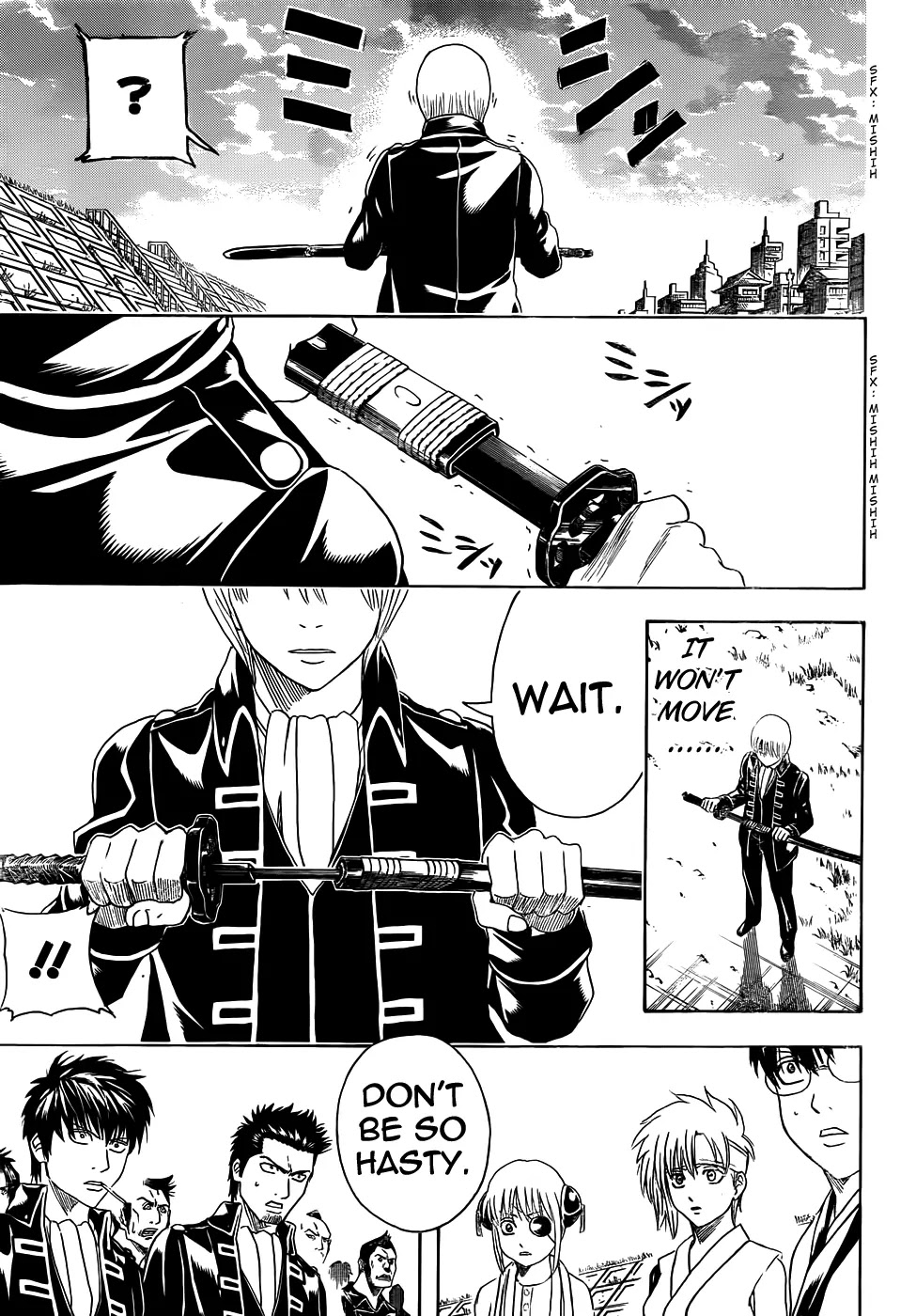 Gintama Chapter 429 page 3 - Chapter 429 : Invisible Scabbard