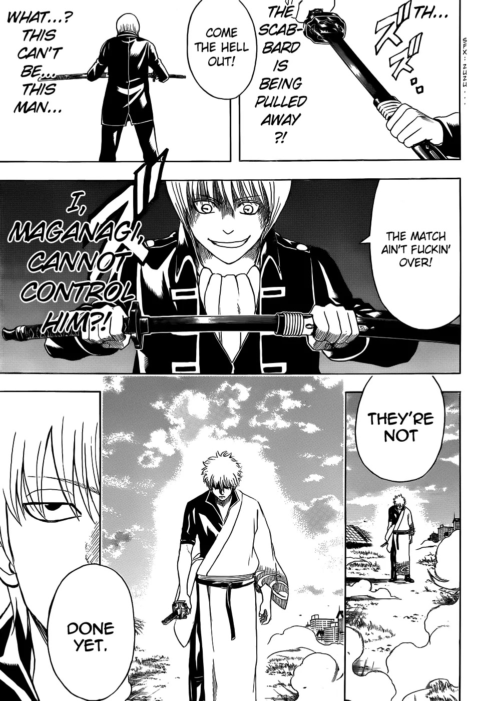 Gintama Chapter 429 page 5 - Chapter 429 : Invisible Scabbard