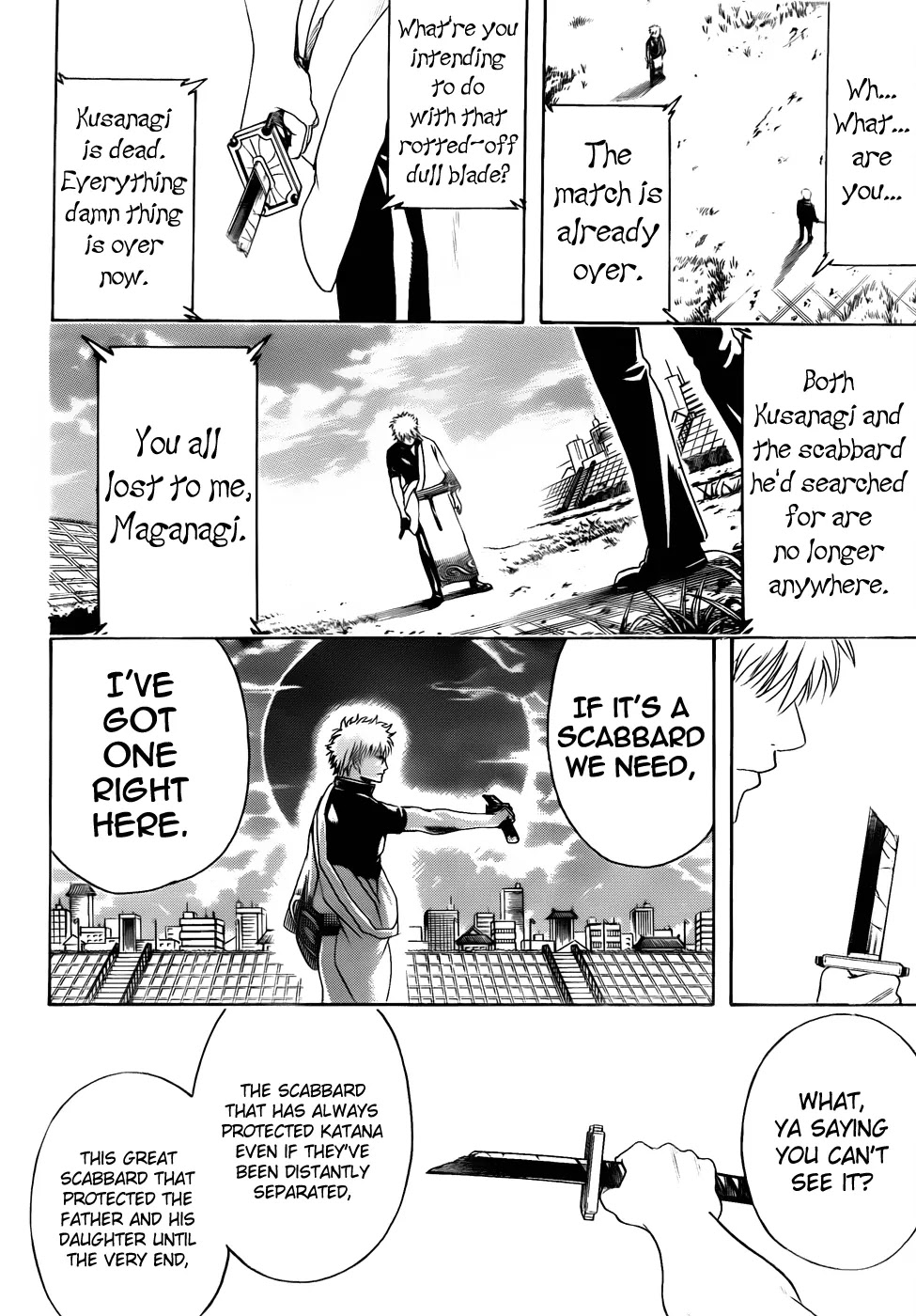 Gintama Chapter 429 page 6 - Chapter 429 : Invisible Scabbard