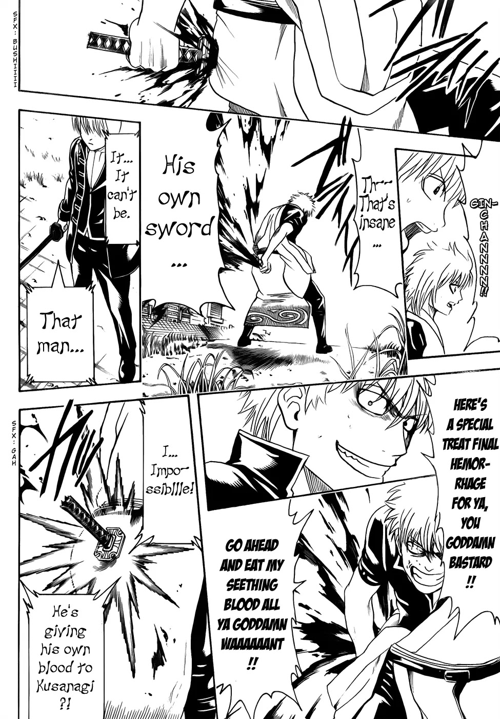 Gintama Chapter 429 page 8 - Chapter 429 : Invisible Scabbard