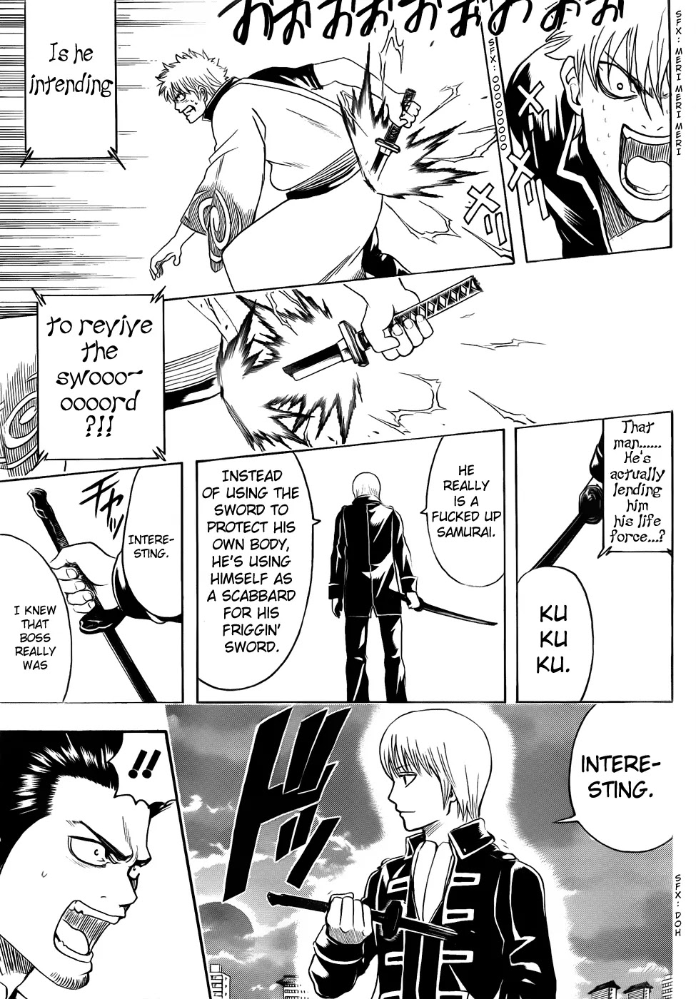 Gintama Chapter 429 page 9 - Chapter 429 : Invisible Scabbard