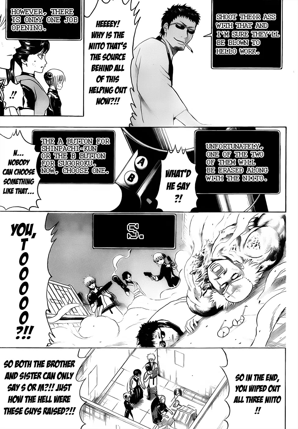 Gintama Chapter 430 page 15 - Chapter 430 : The Difference Between Godly Games and Shitty Games is Paper Thin