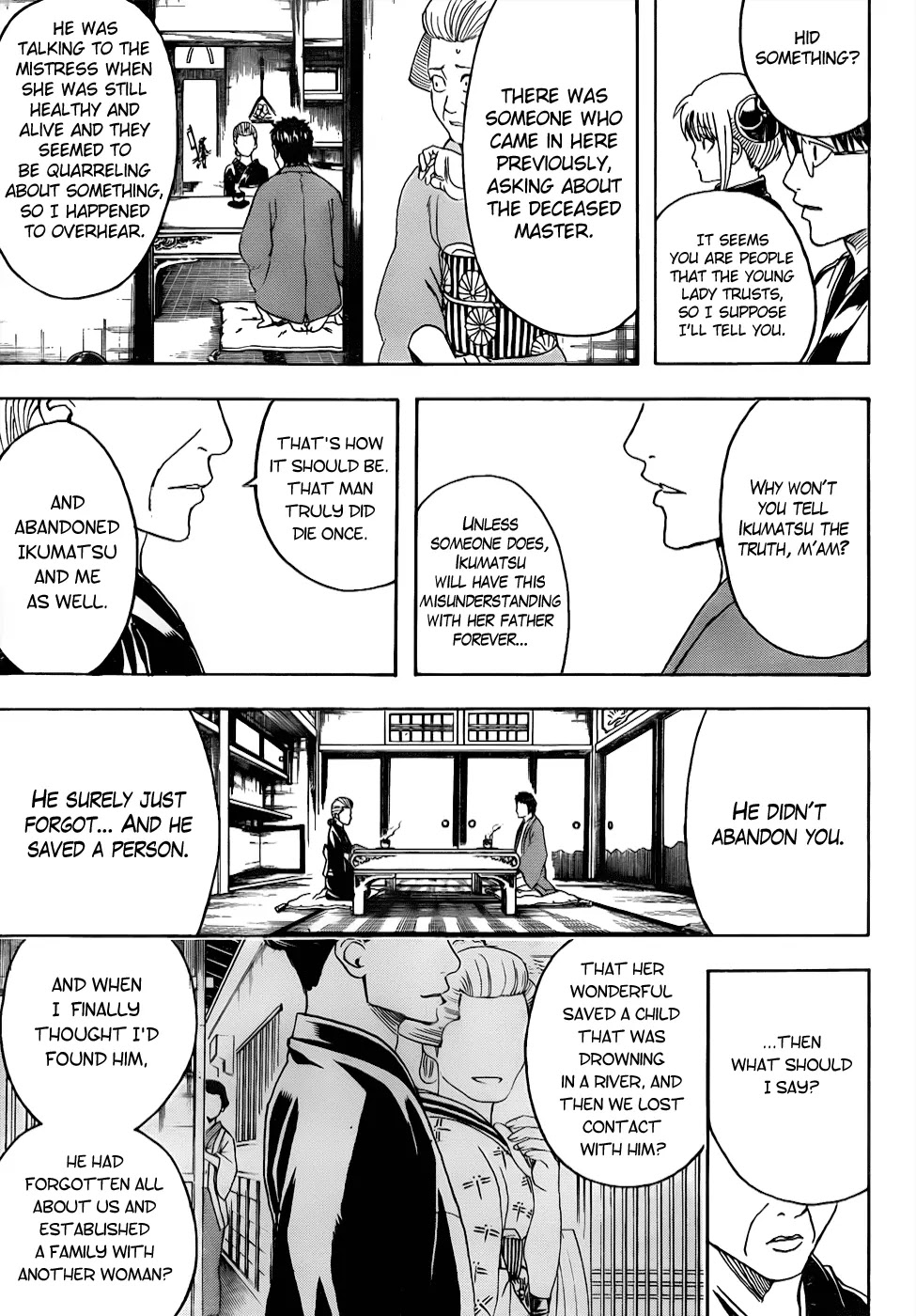 Gintama Chapter 432 page 11 - Chapter 432 : One Crust of Bread