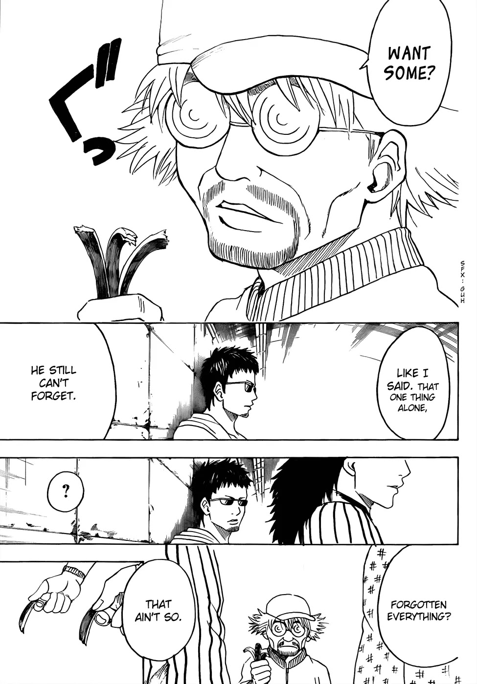 Gintama Chapter 432 page 17 - Chapter 432 : One Crust of Bread