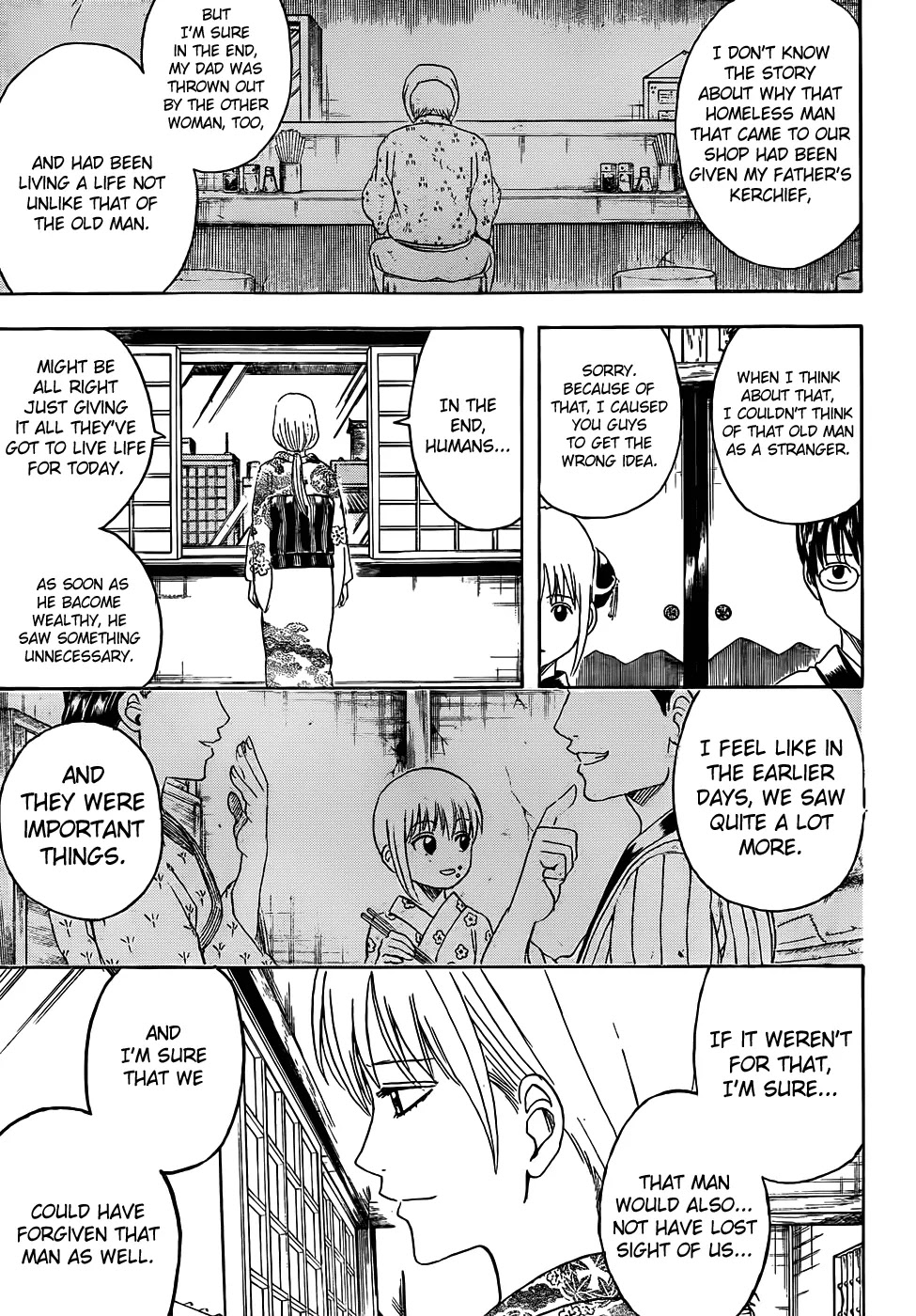 Gintama Chapter 432 page 3 - Chapter 432 : One Crust of Bread