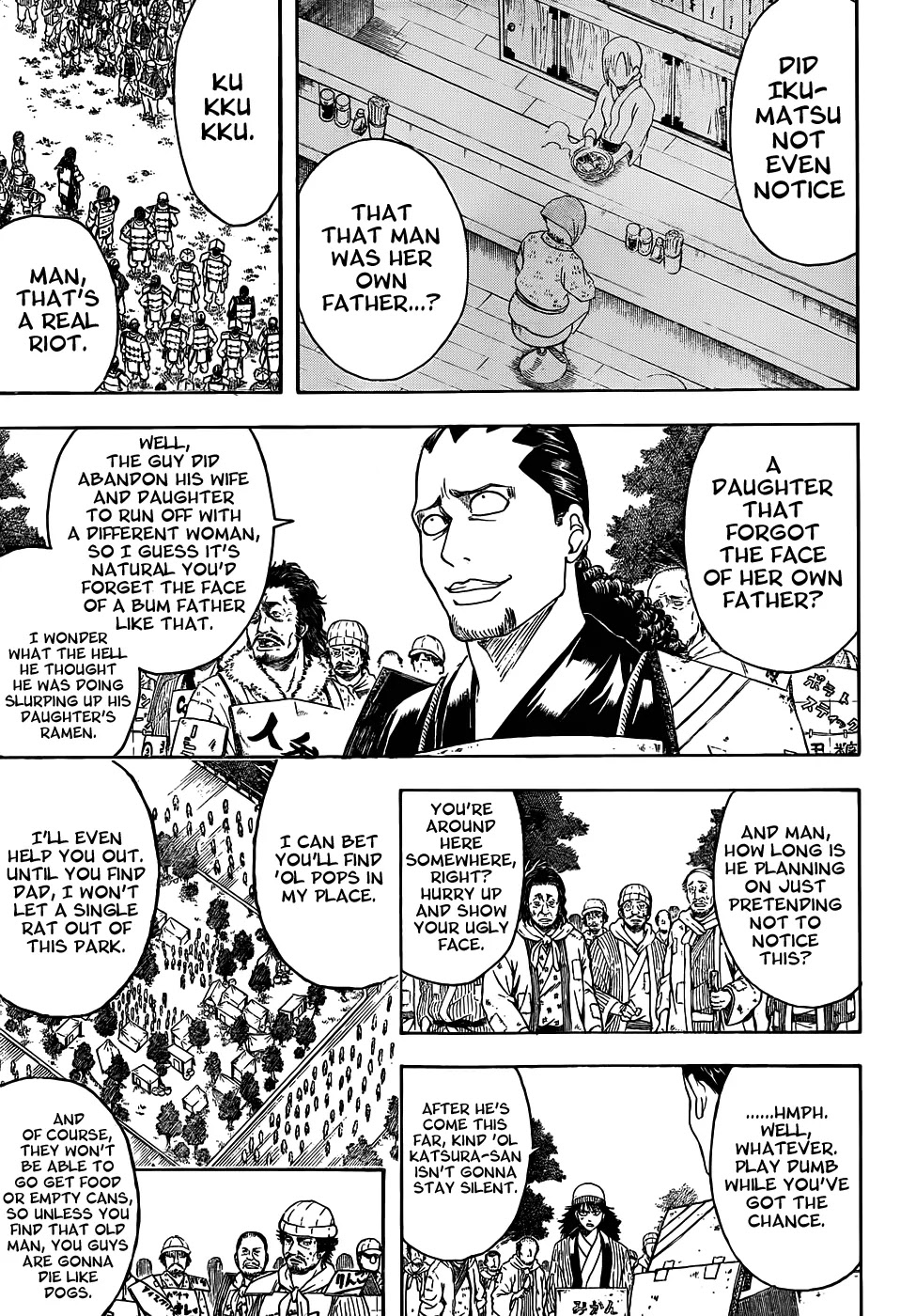 Gintama Chapter 432 page 5 - Chapter 432 : One Crust of Bread