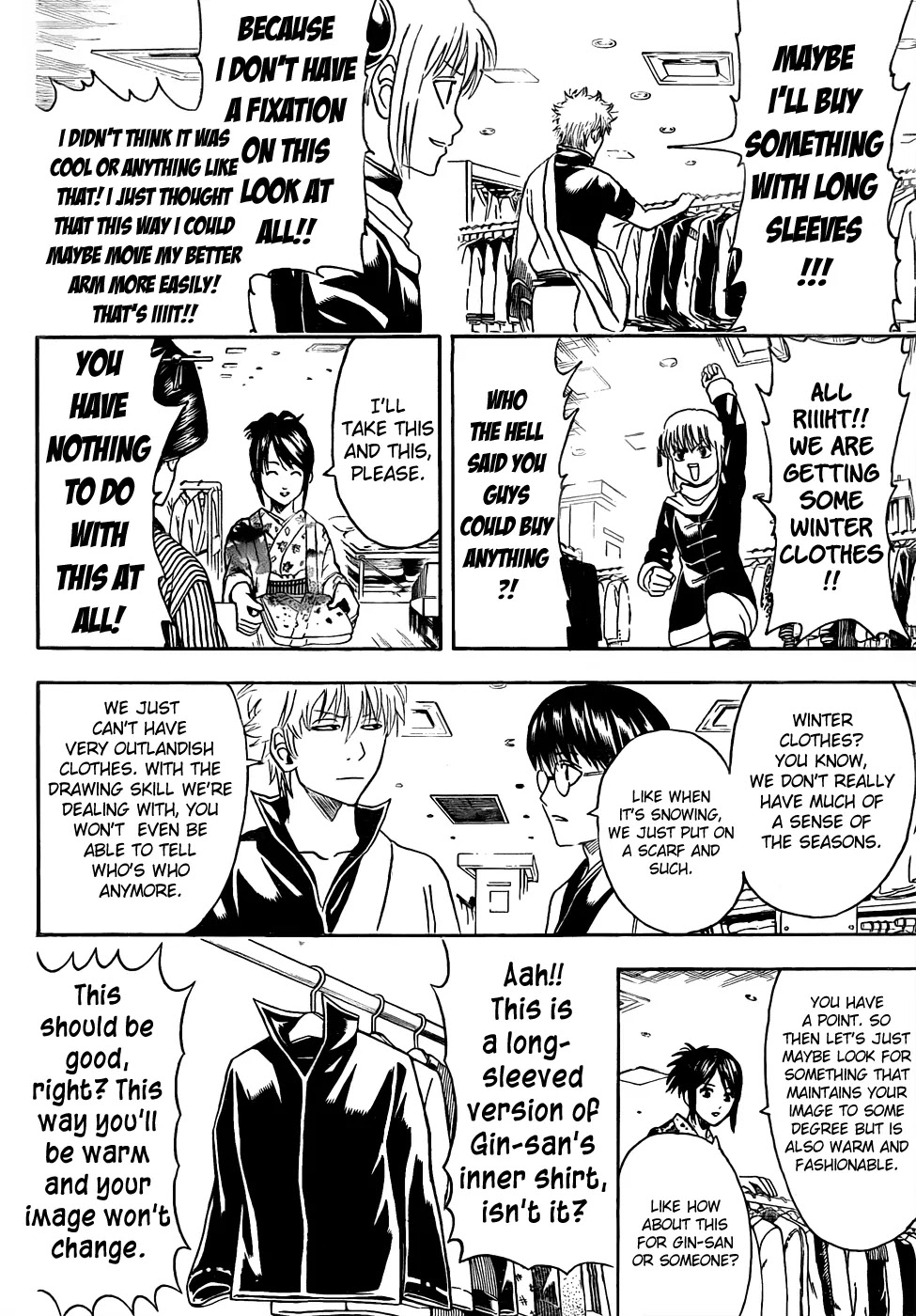 Gintama Chapter 434 page 10 - Chapter 434 : Fashionable is Something That Disappears The Moment it is Put Into Words