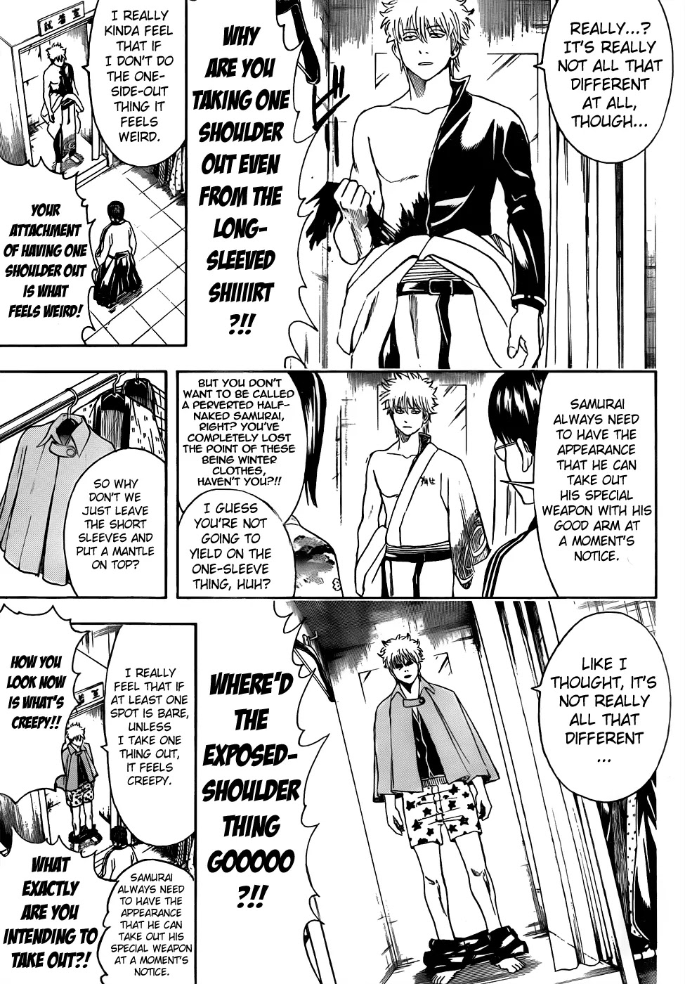 Gintama Chapter 434 page 11 - Chapter 434 : Fashionable is Something That Disappears The Moment it is Put Into Words