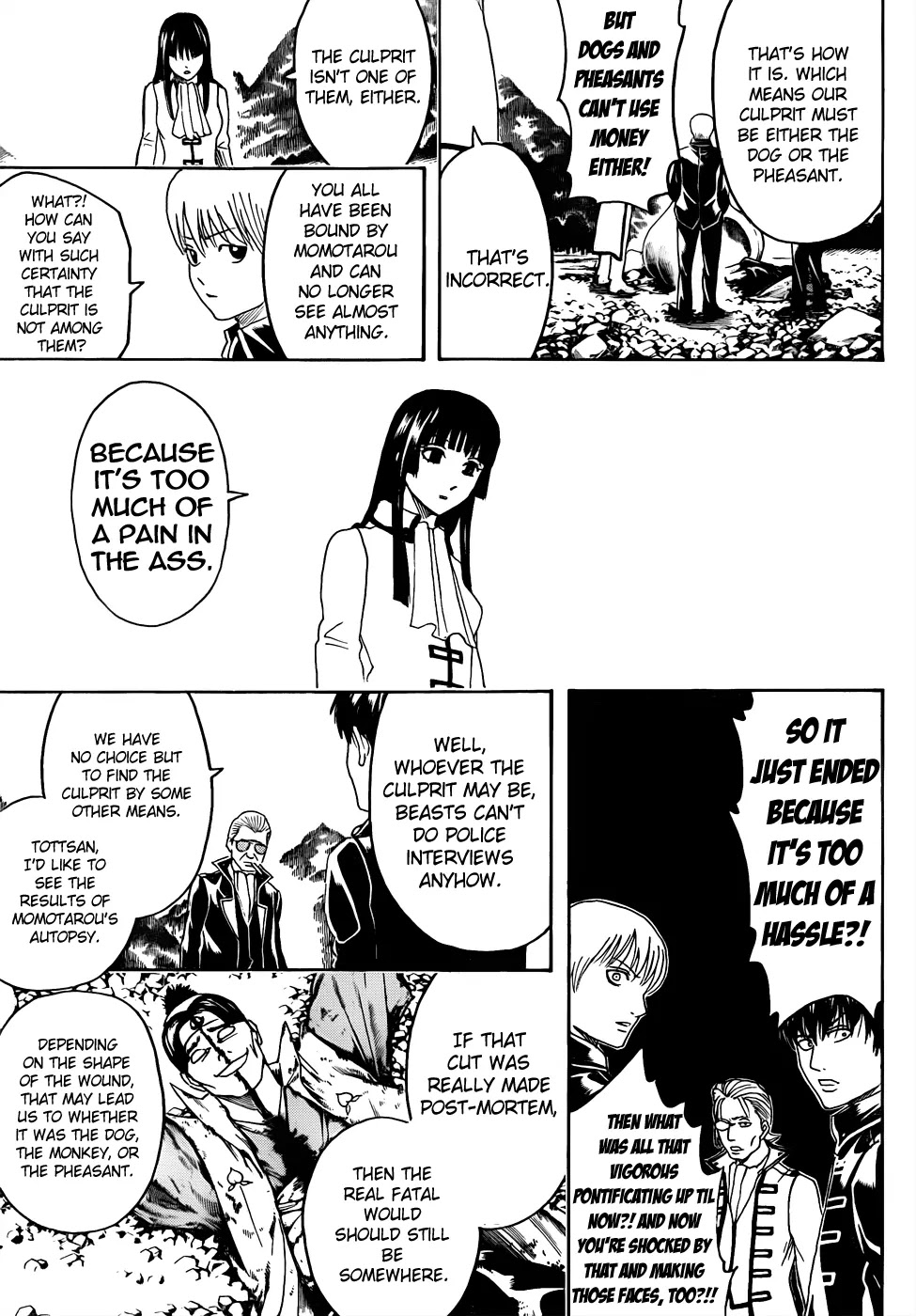 Gintama Chapter 435 page 13 - Chapter 435 : All Answers are in the Field