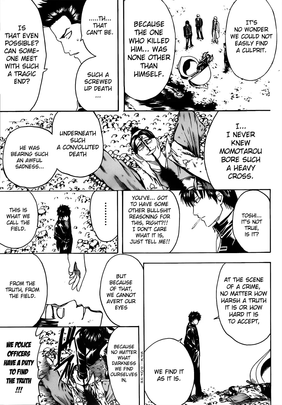 Gintama Chapter 435 page 17 - Chapter 435 : All Answers are in the Field