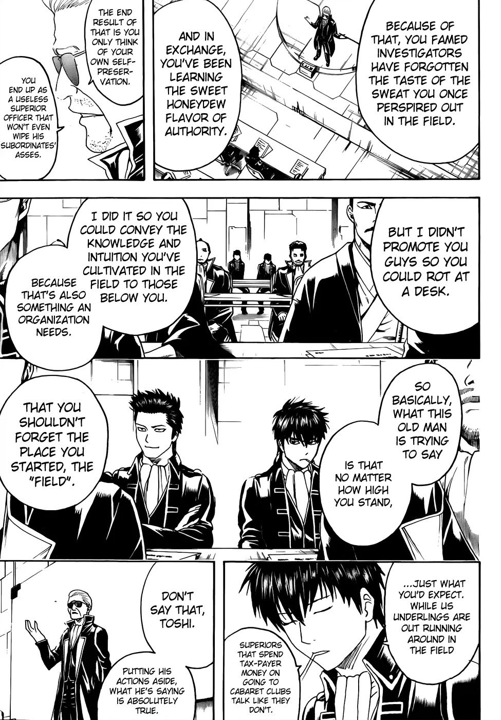 Gintama Chapter 435 page 3 - Chapter 435 : All Answers are in the Field