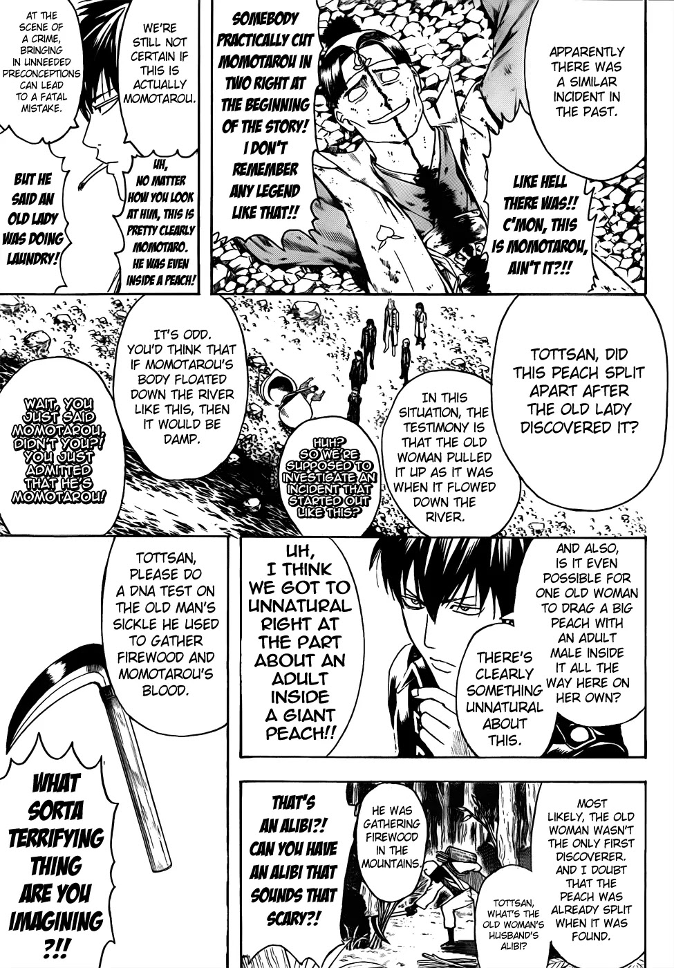 Gintama Chapter 435 page 9 - Chapter 435 : All Answers are in the Field