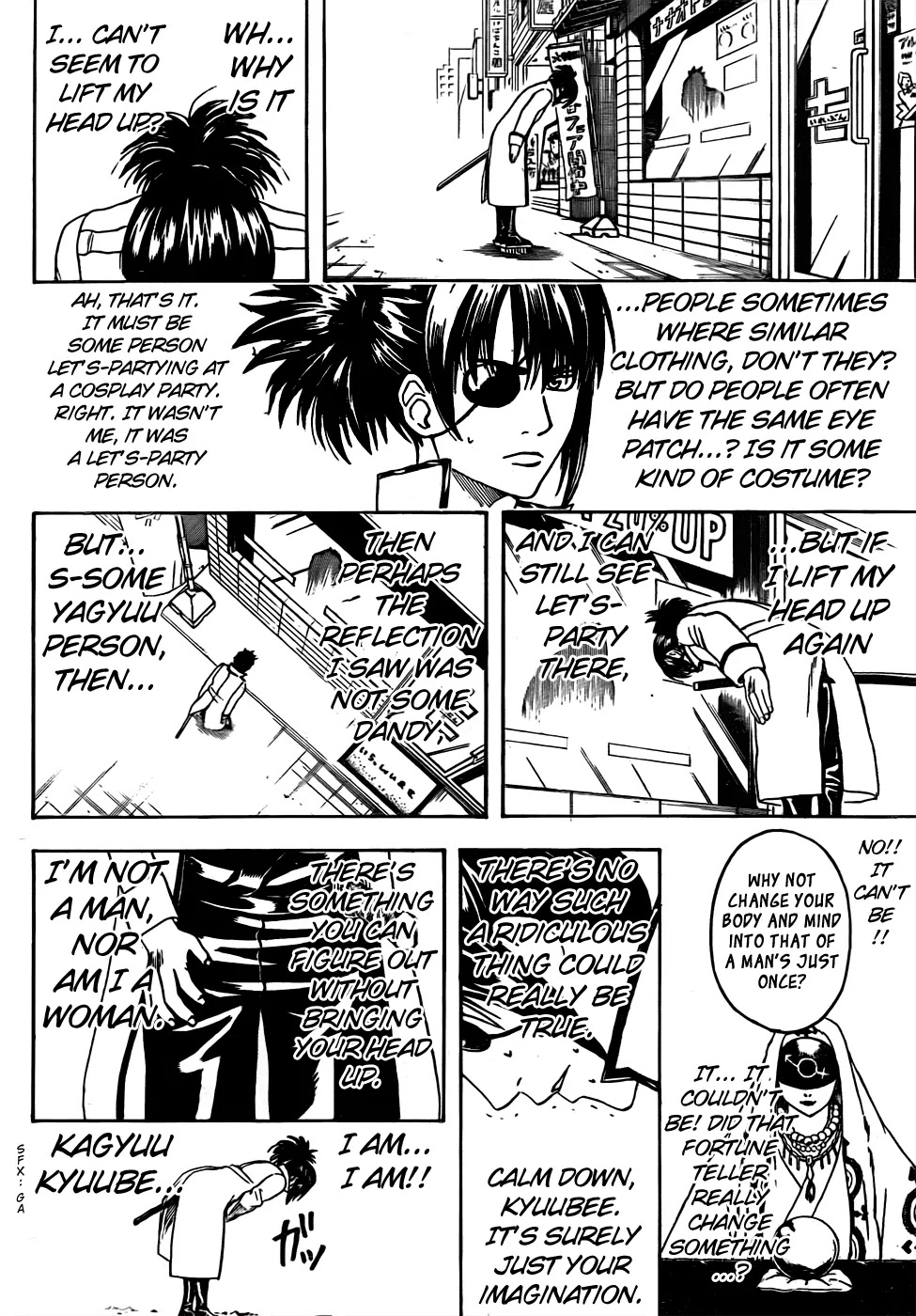 Gintama Chapter 437 page 10 - Chapter 437 : 9 + 1 = Yagyuu Jyuubee