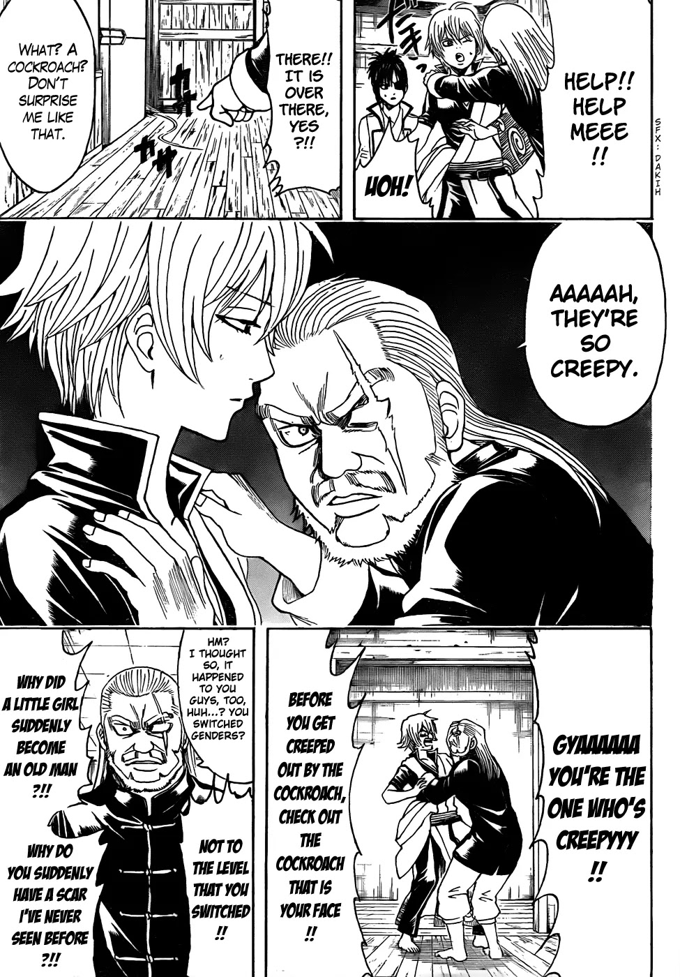 Gintama Chapter 437 page 15 - Chapter 437 : 9 + 1 = Yagyuu Jyuubee