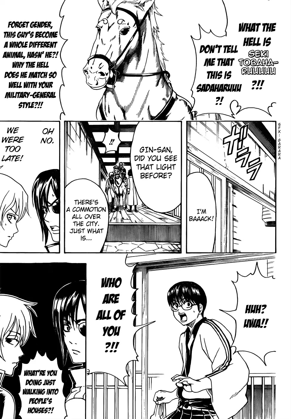 Gintama Chapter 437 page 17 - Chapter 437 : 9 + 1 = Yagyuu Jyuubee